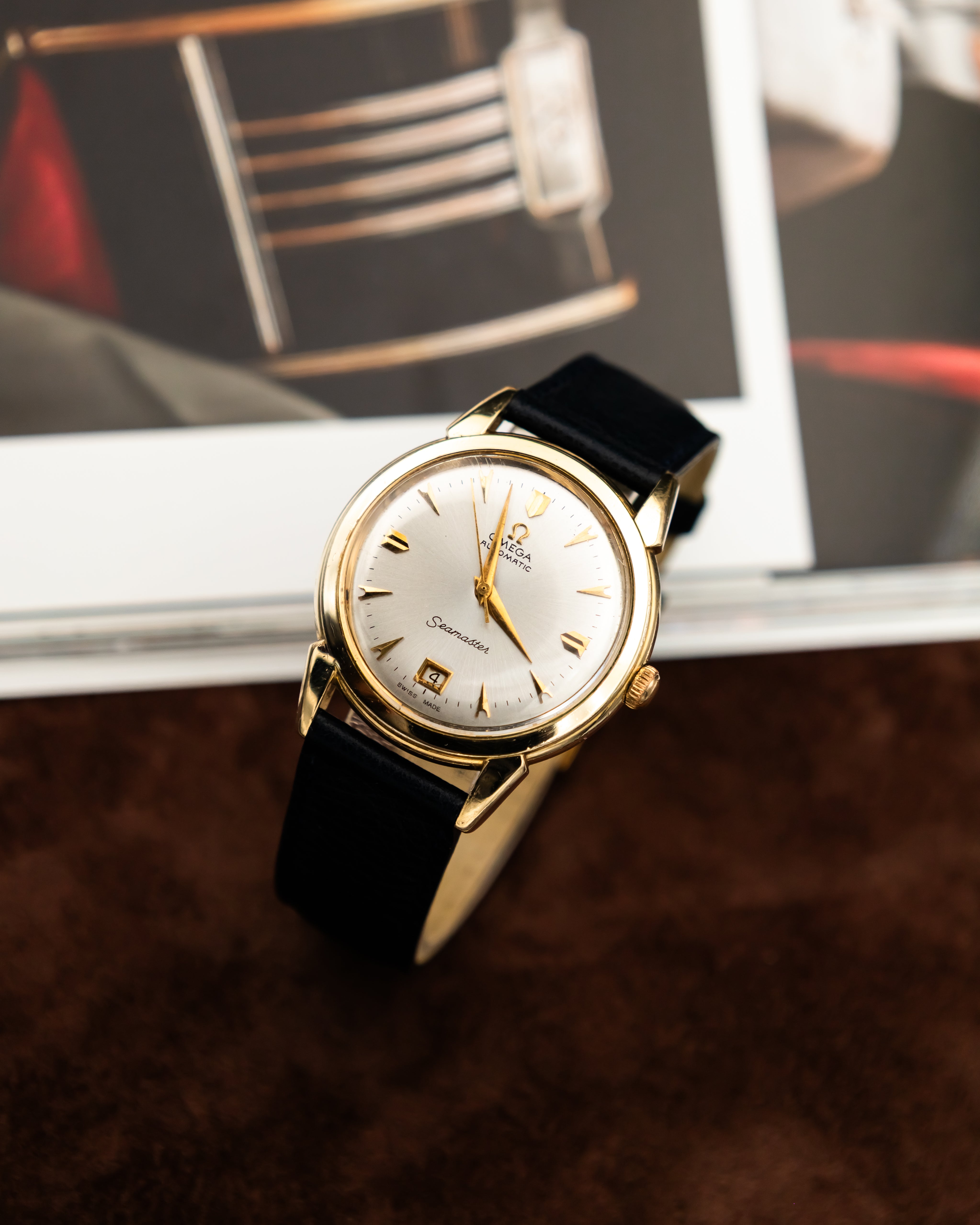 Omega E-14509 Seamaster 14K GF - Champagne Dial