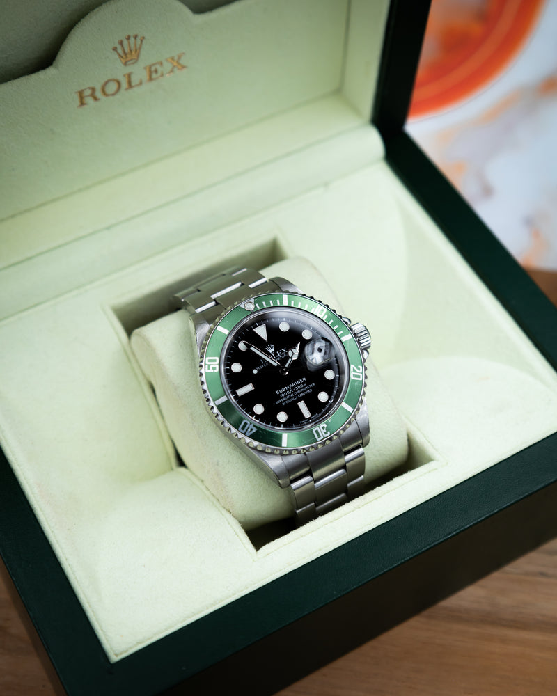 Rolex Submariner Kermit  - black maxi dial