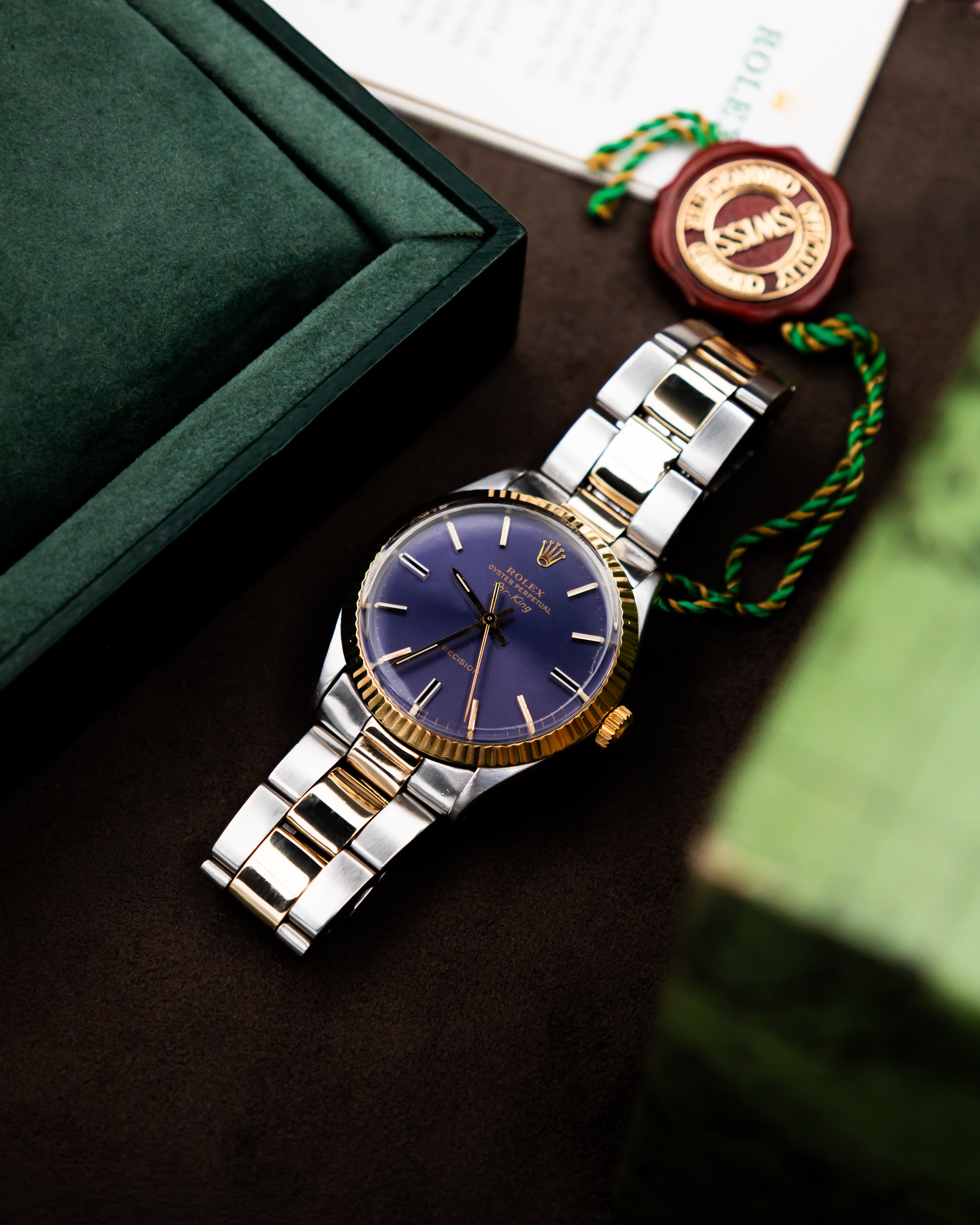 Rolex 5500 Air-King - Blue Dial