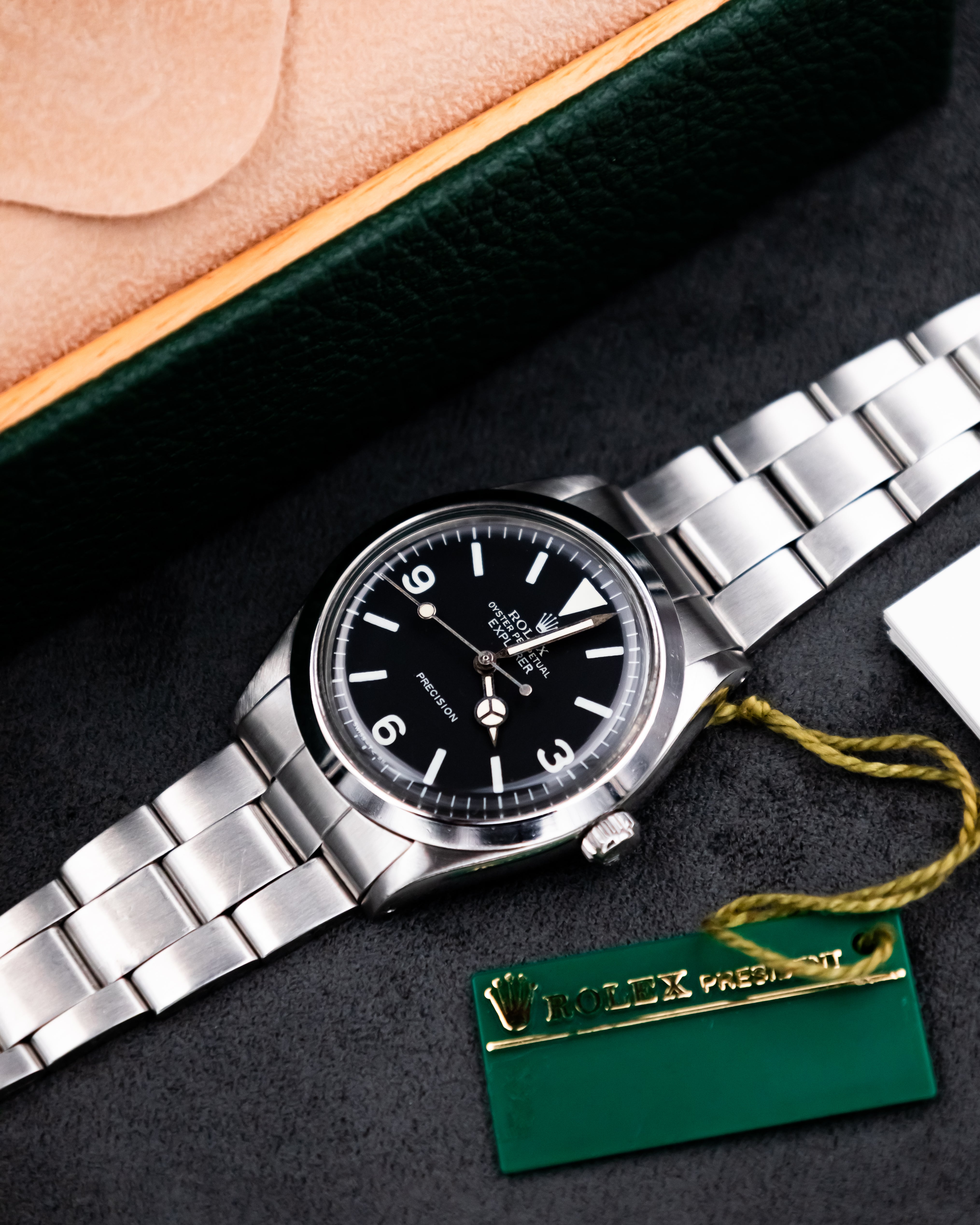 Rolex 5500 Explorer - Black dial