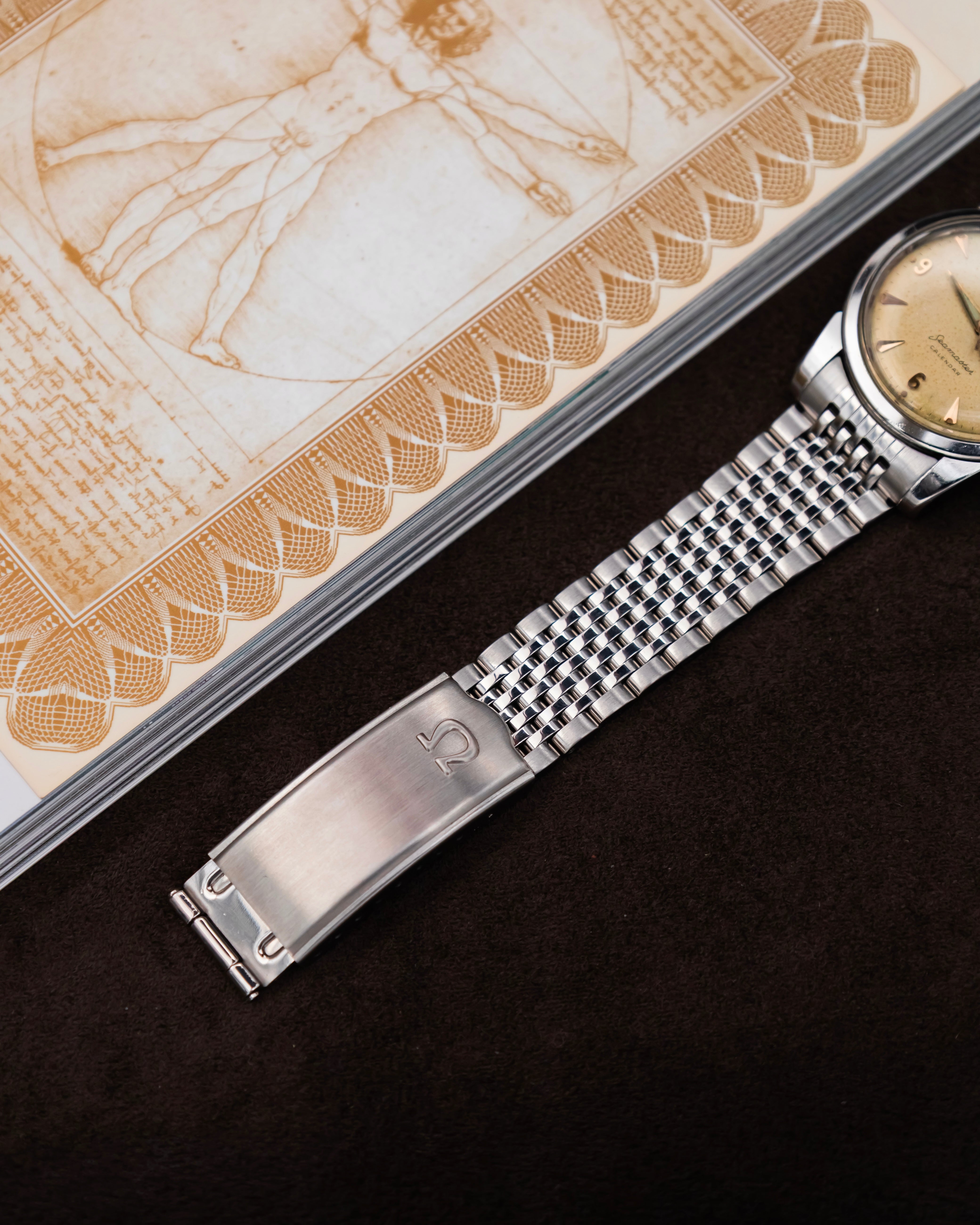 Omega 2849-10SC Seamaster Calendar - Ivory dial