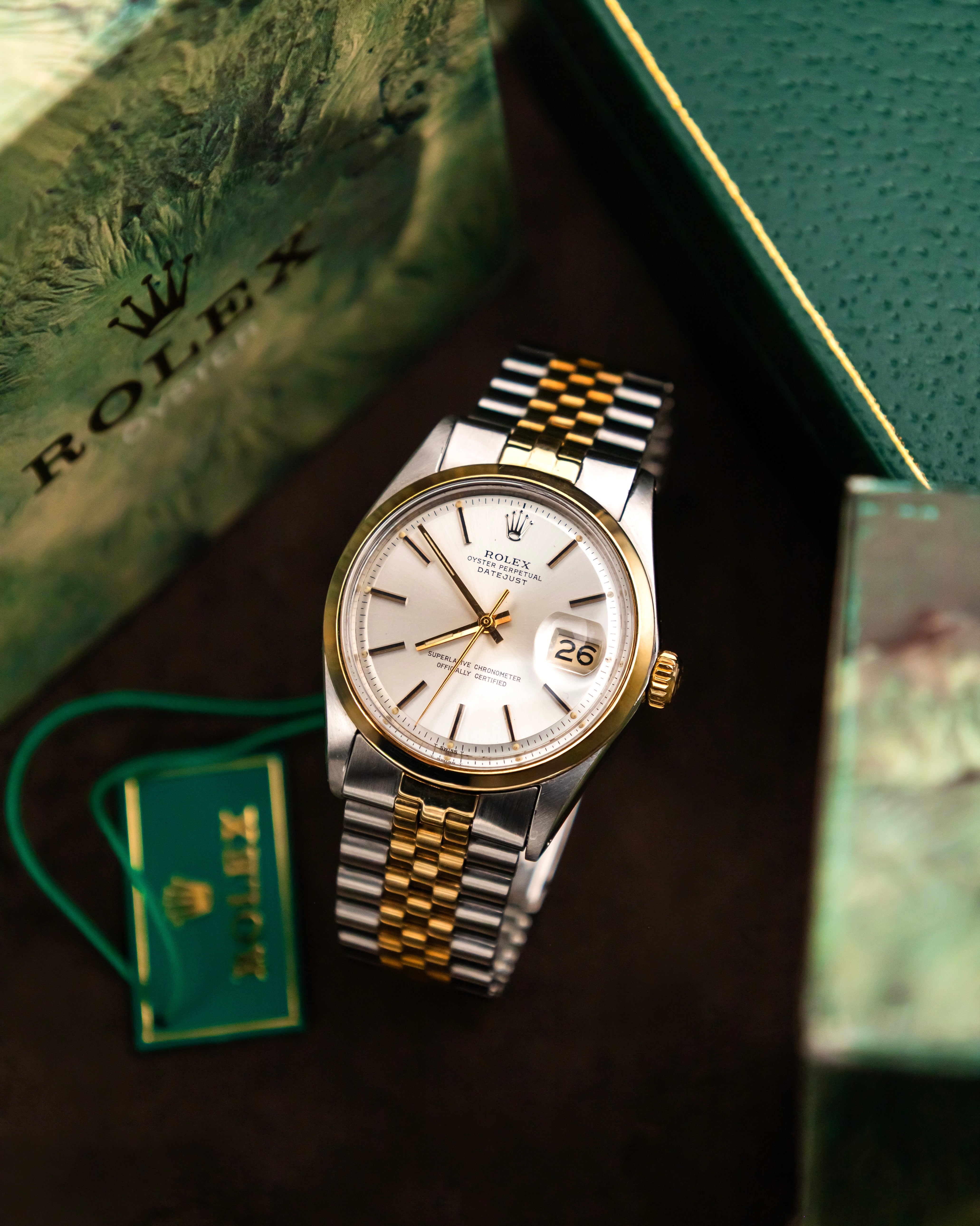 Rolex 1600 Datejust Two-Tone - White Dial