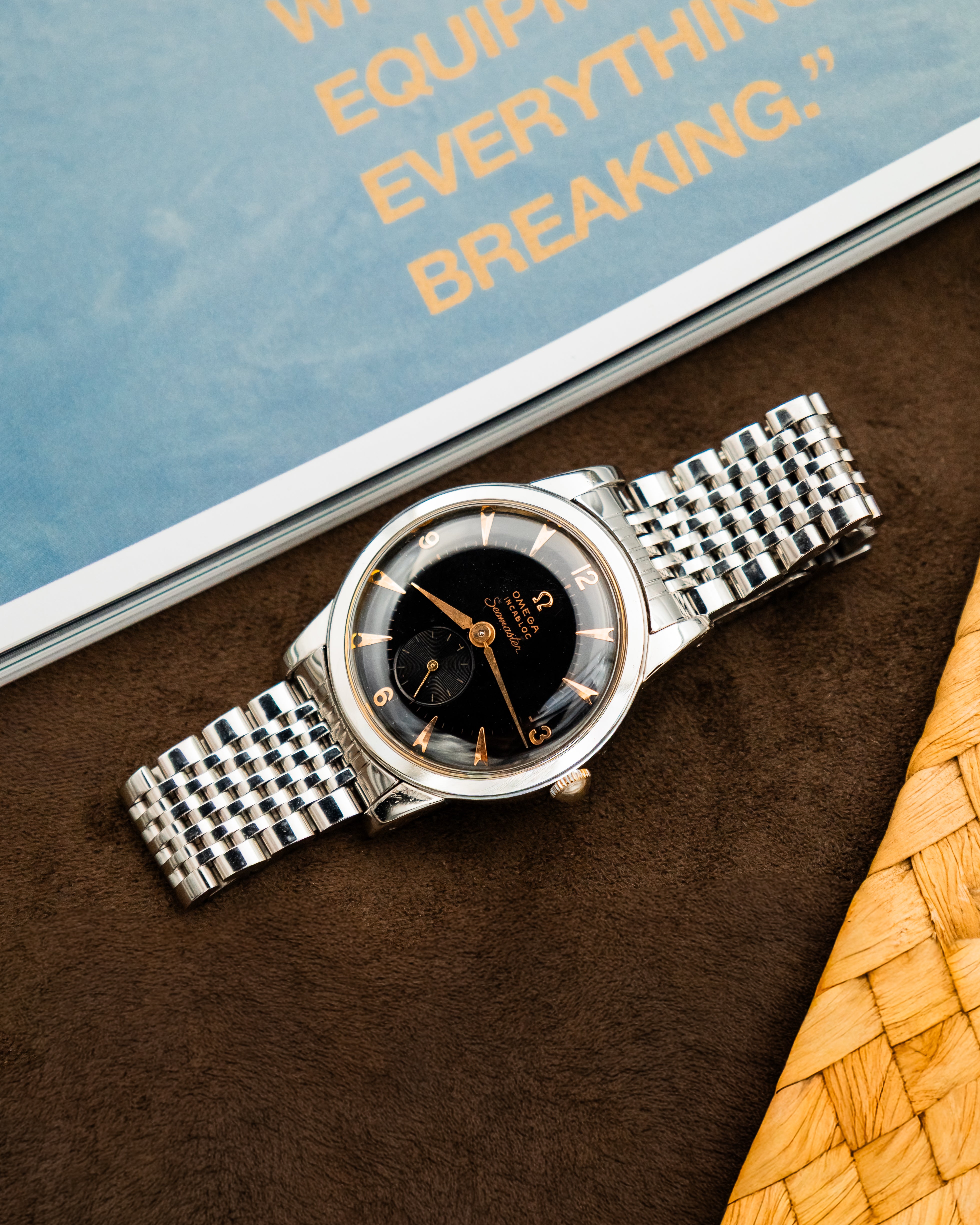 Omega 2657-1 Seamaster Bumper - Black Dial