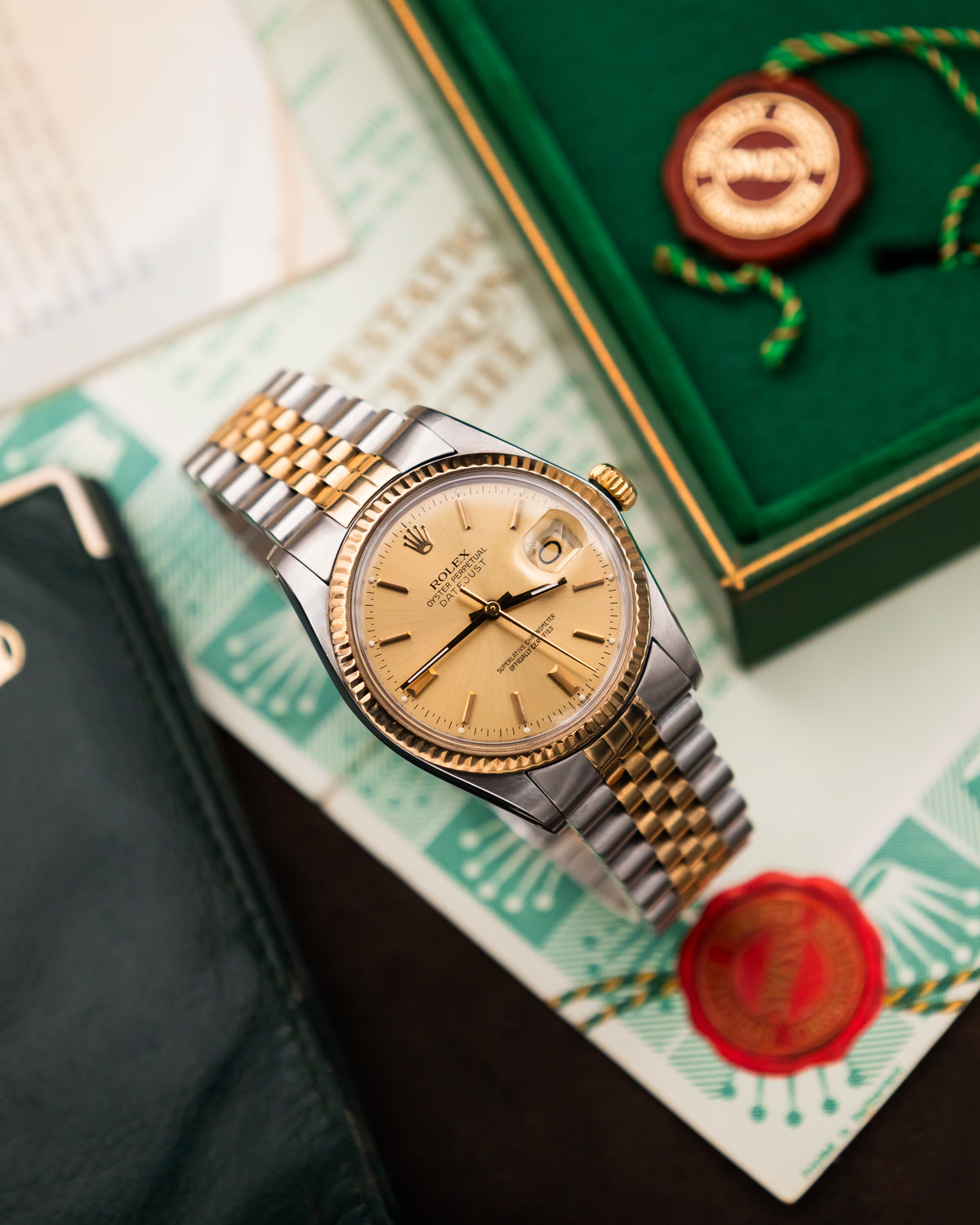 Rolex 16013 Perpetual Datejust - Champagne dial