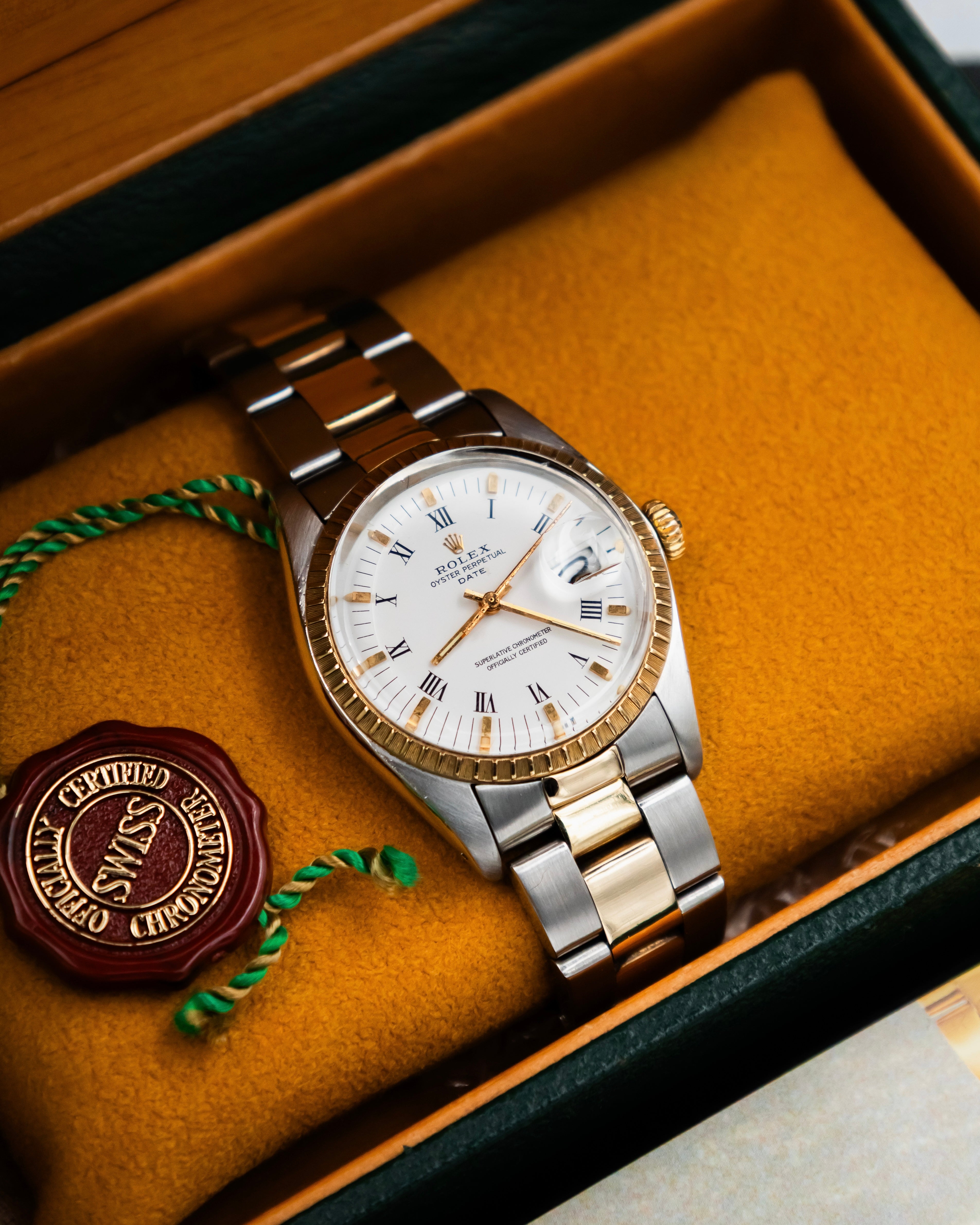 Rolex 1505 Perpetual Date - Roman Dial