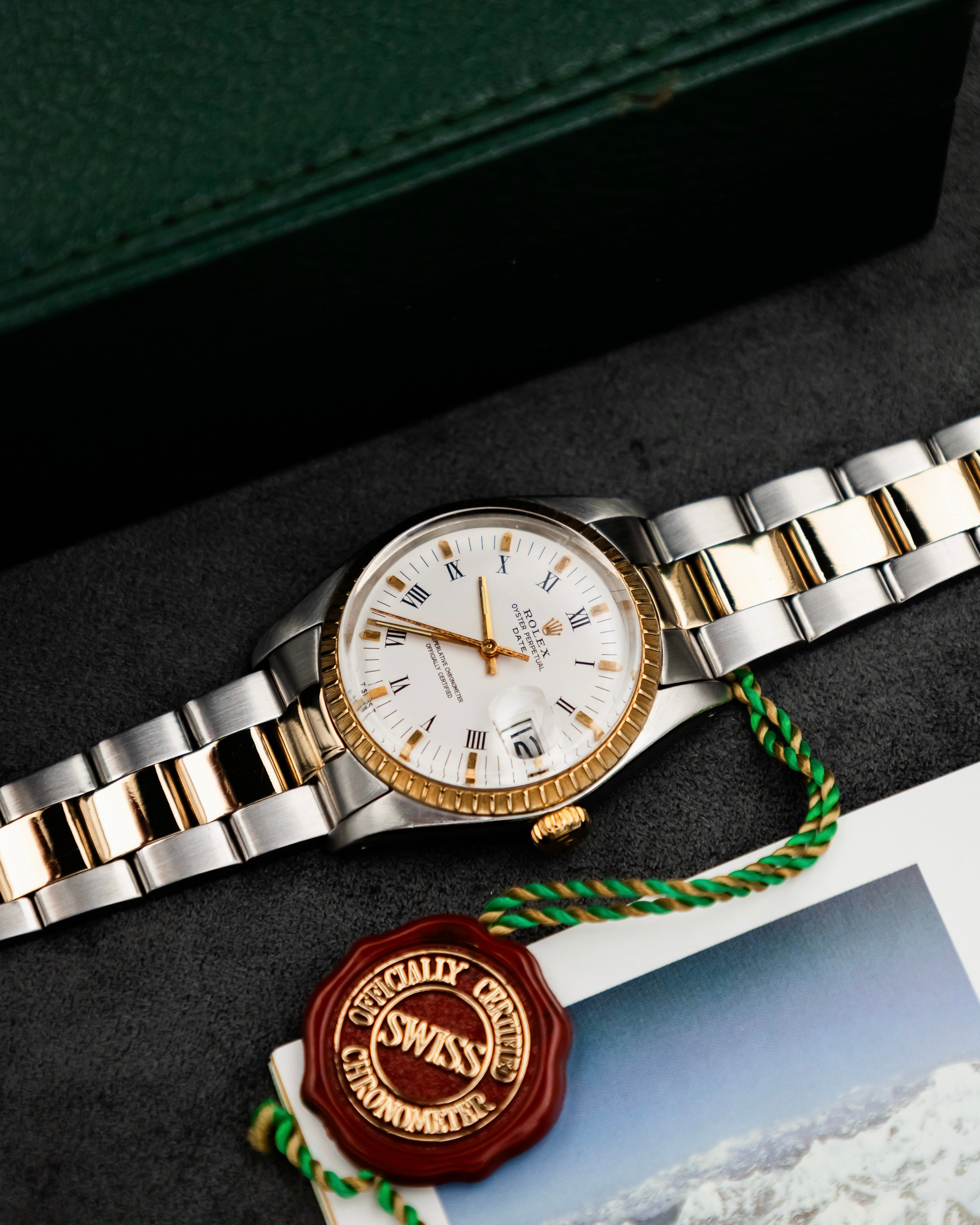 Rolex 1505 Perpetual Date - Roman Dial