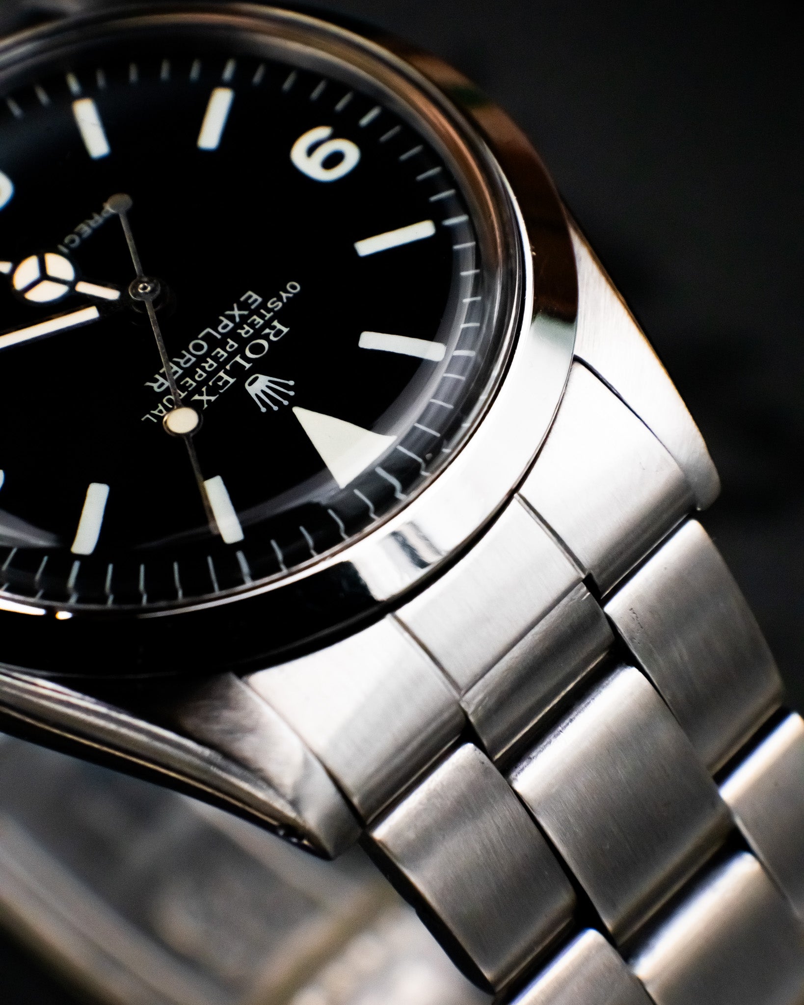 Rolex 5500 Explorer - Black dial