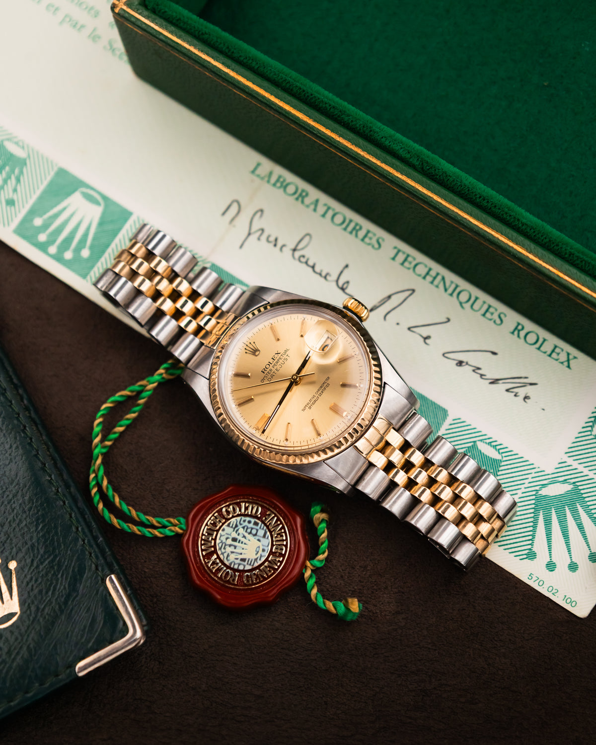 Rolex 16013 Perpetual Datejust - Champagne dial