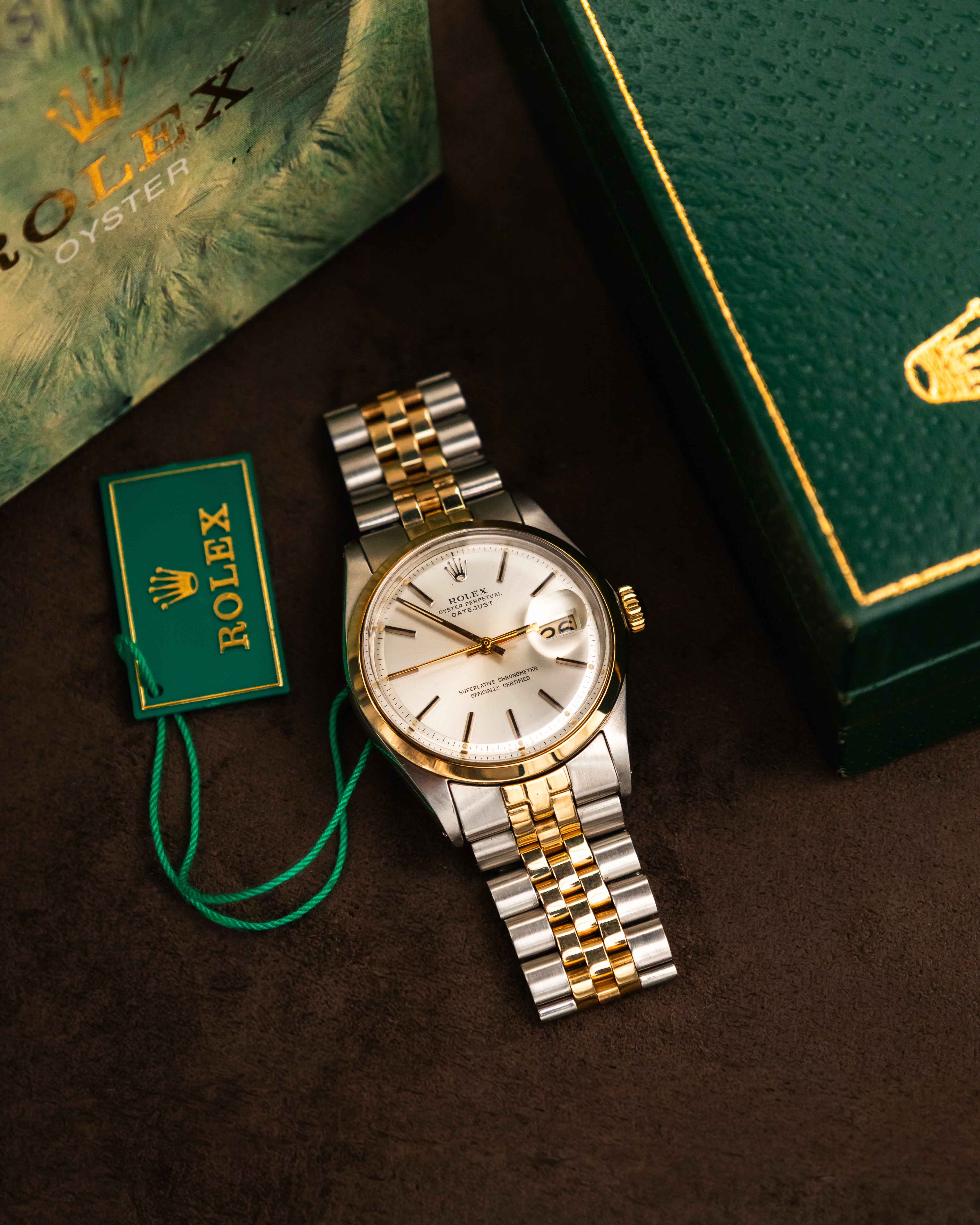 Rolex 1600 Datejust Two-Tone - White Dial