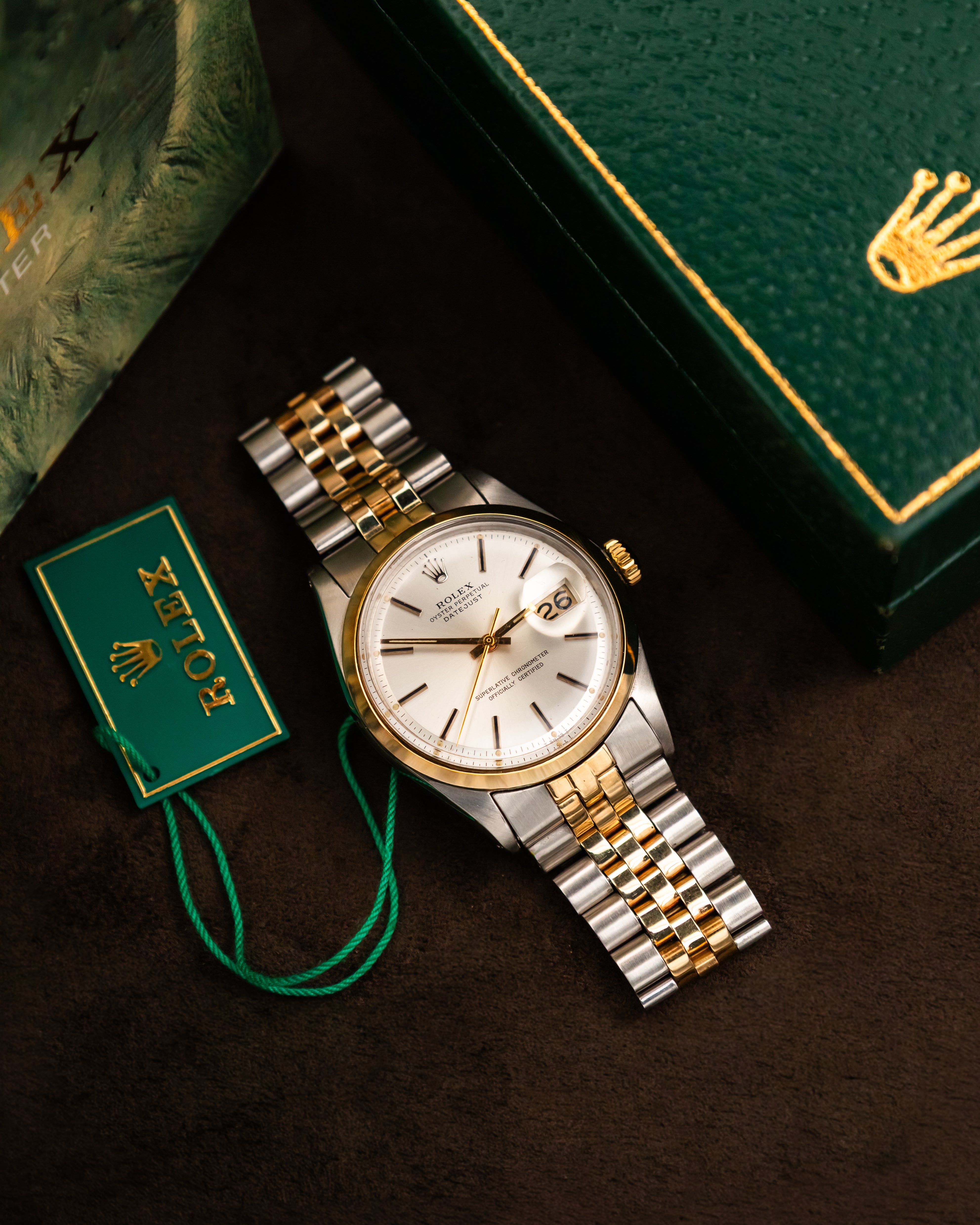 Rolex 1600 Datejust Two-Tone - White Dial