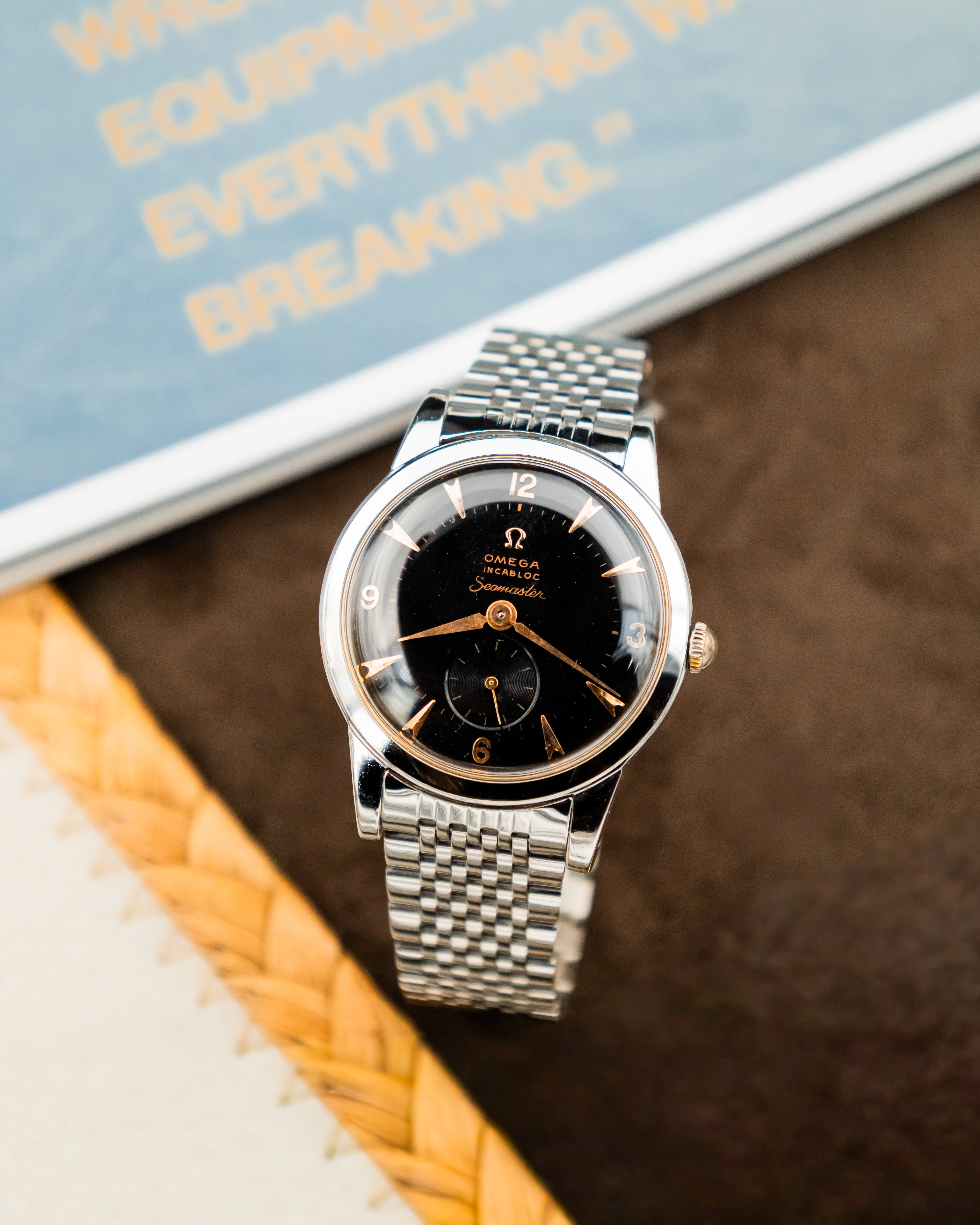 Omega 2657-1 Seamaster Bumper - Black Dial