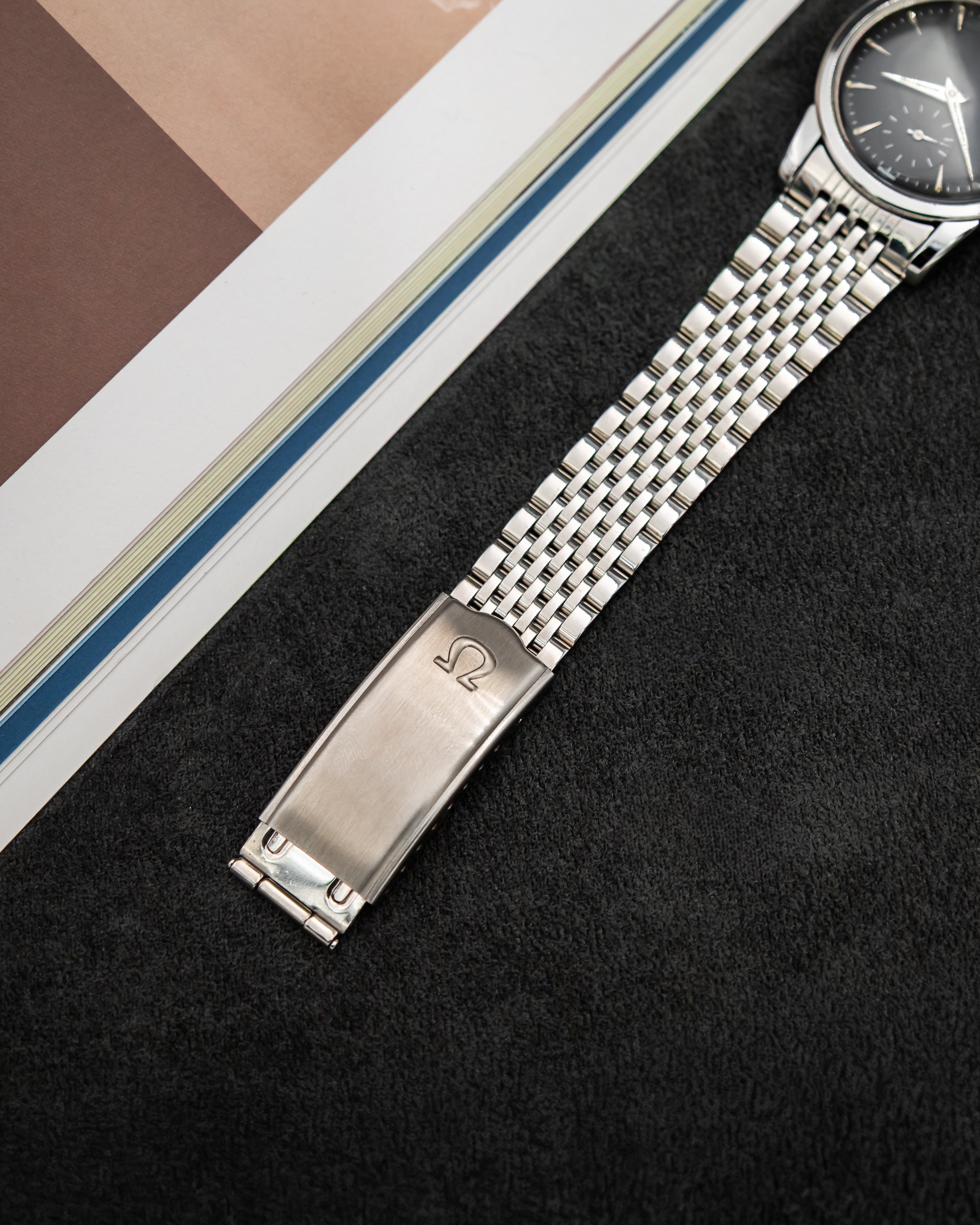 Omega 2848-1 Seamaster Sub-Second - Black Dial