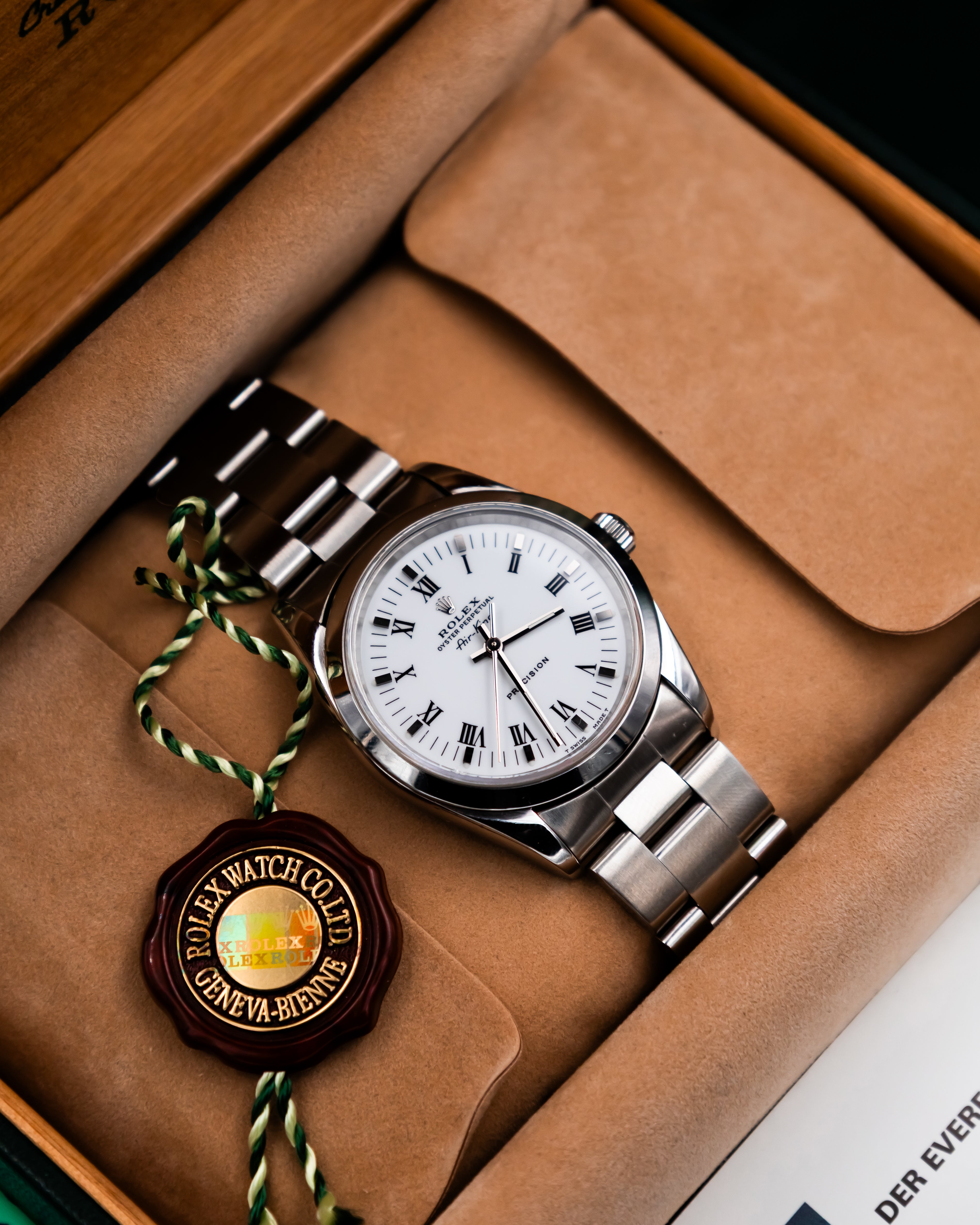 Rolex 14000 Air-king - White dial