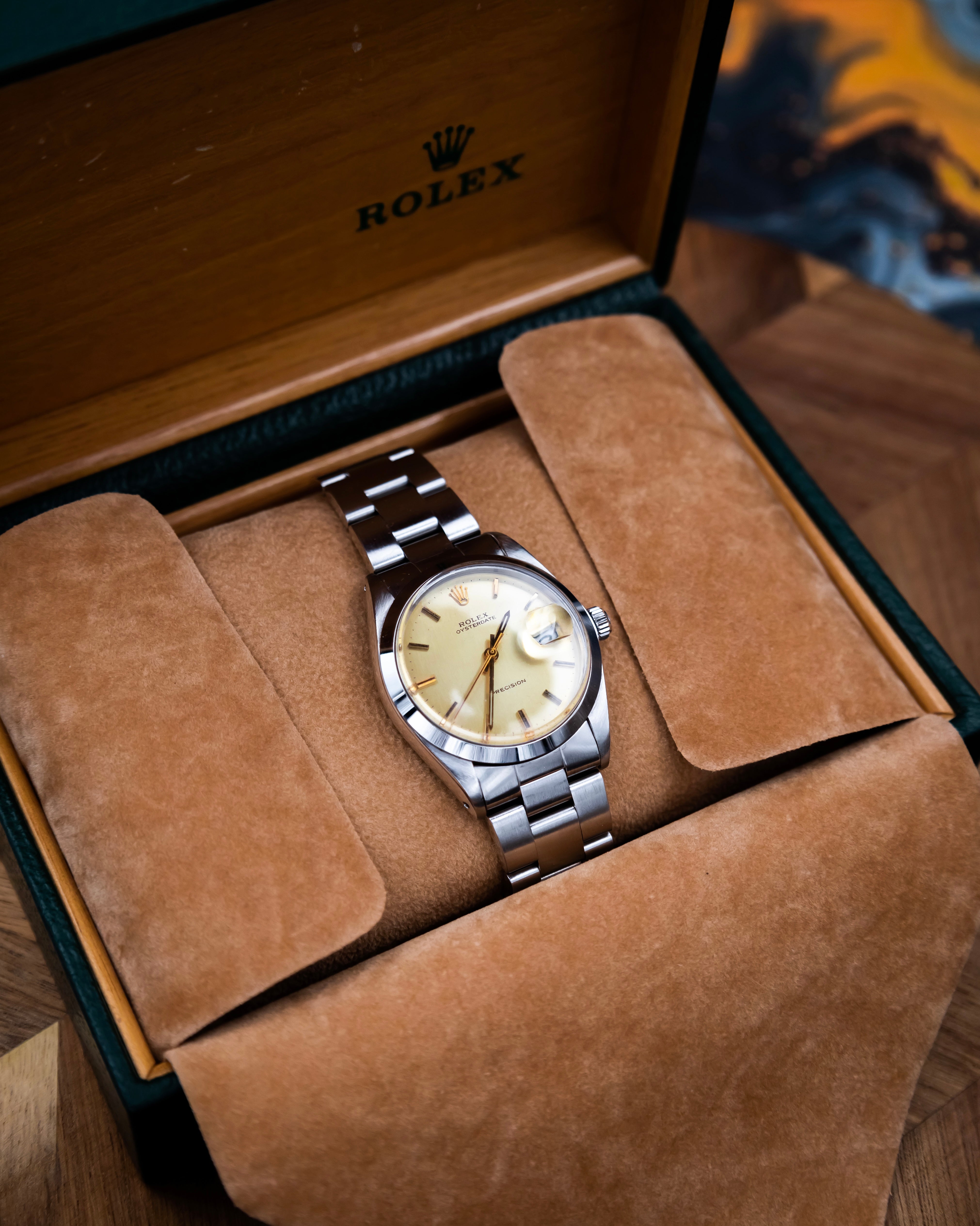 Rolex 6694 Oysterdate - champagne dial