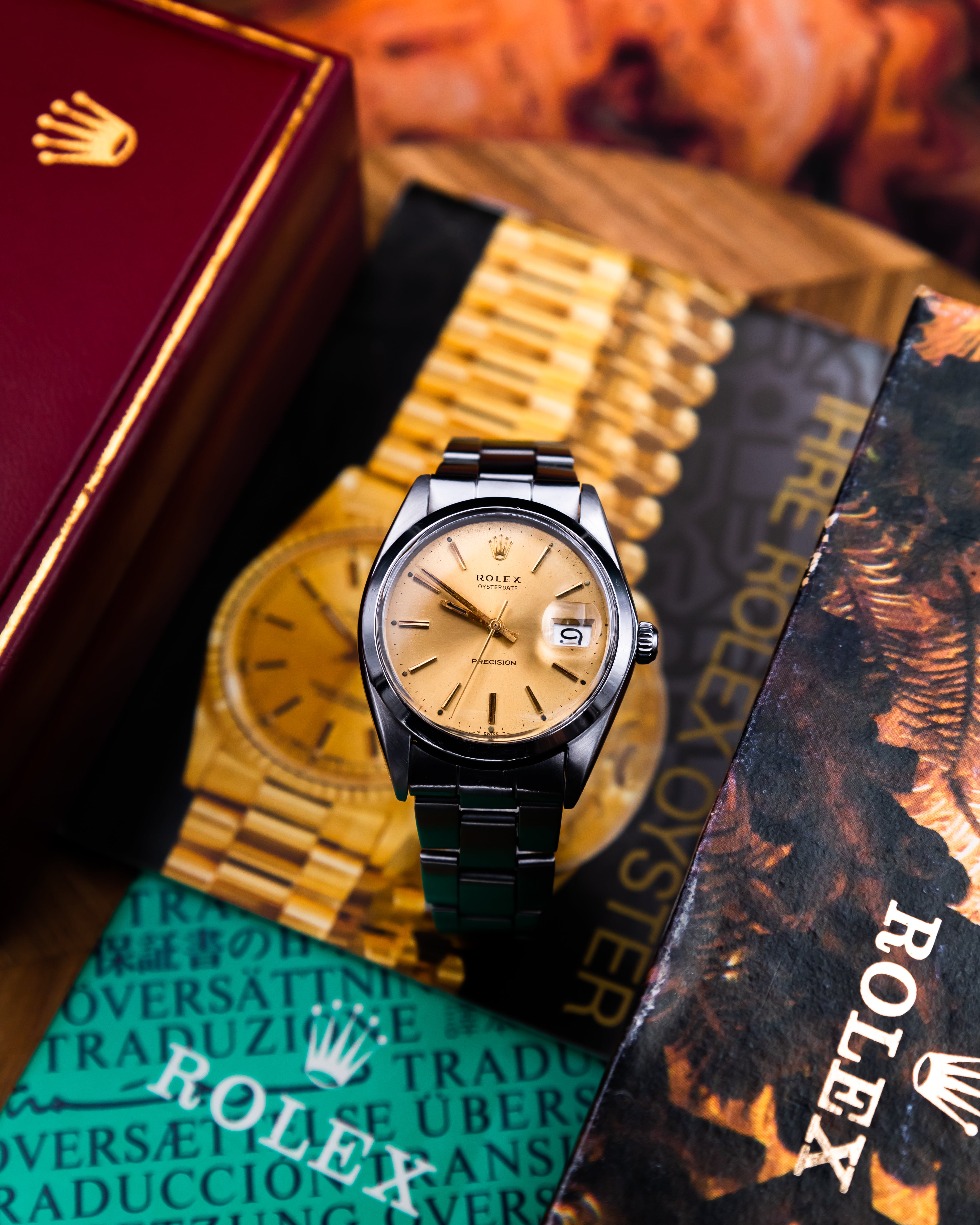 Rolex 6694 Oysterdate - champagne dial