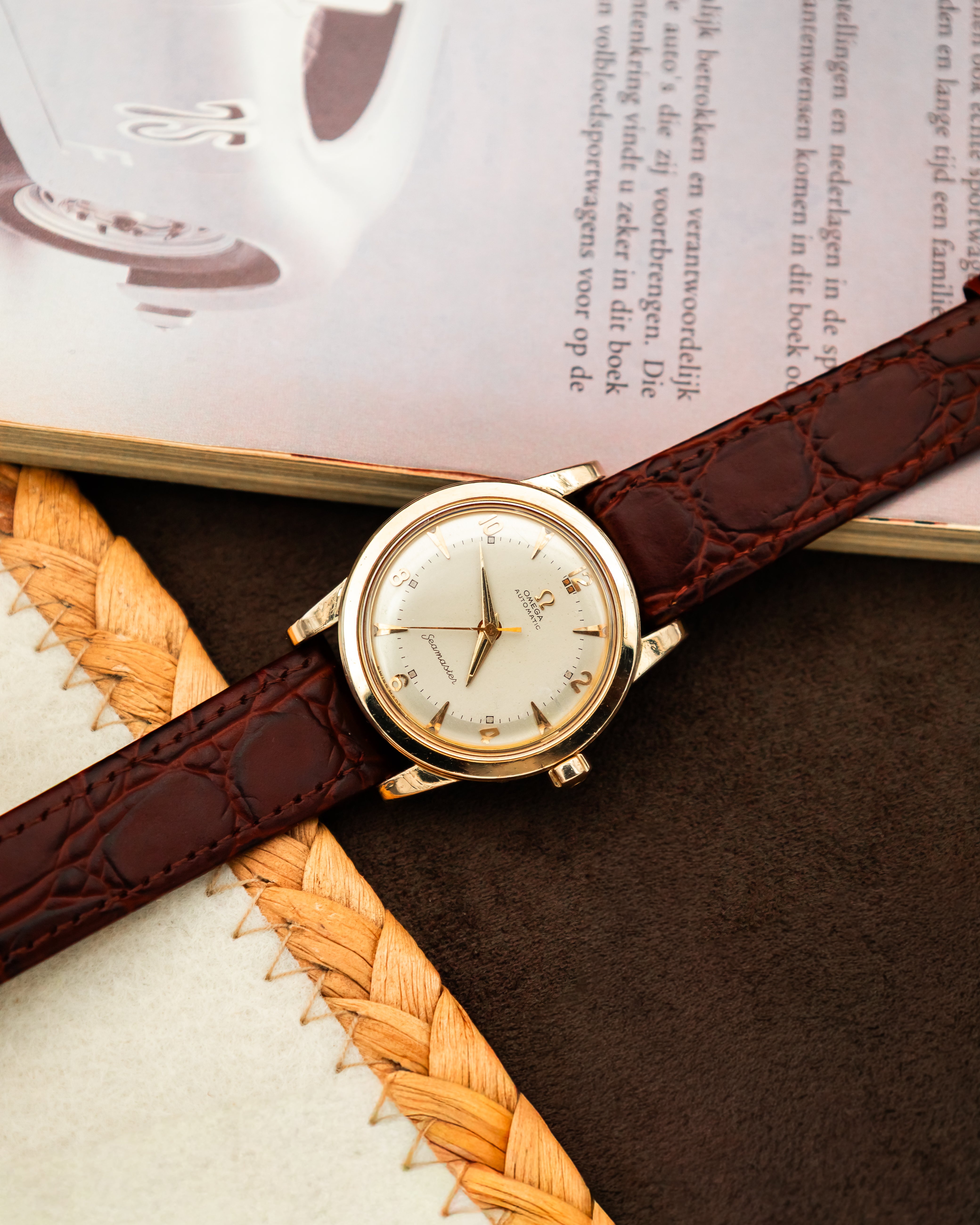 Omega 2577-11 SC Seamaster Bumper - two-tone champagne dial