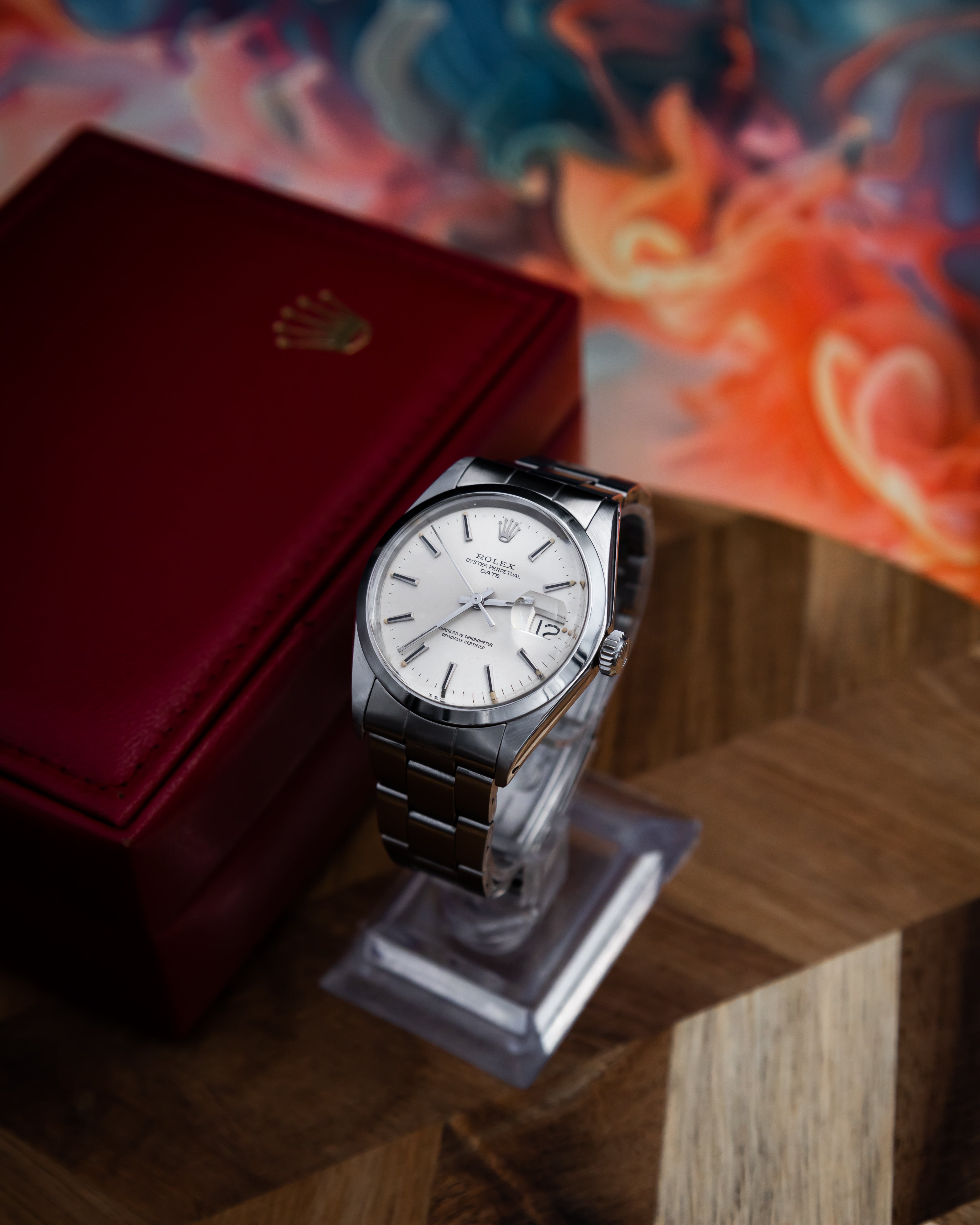 Rolex 1500 Oyster Perpetual Date - grey dial