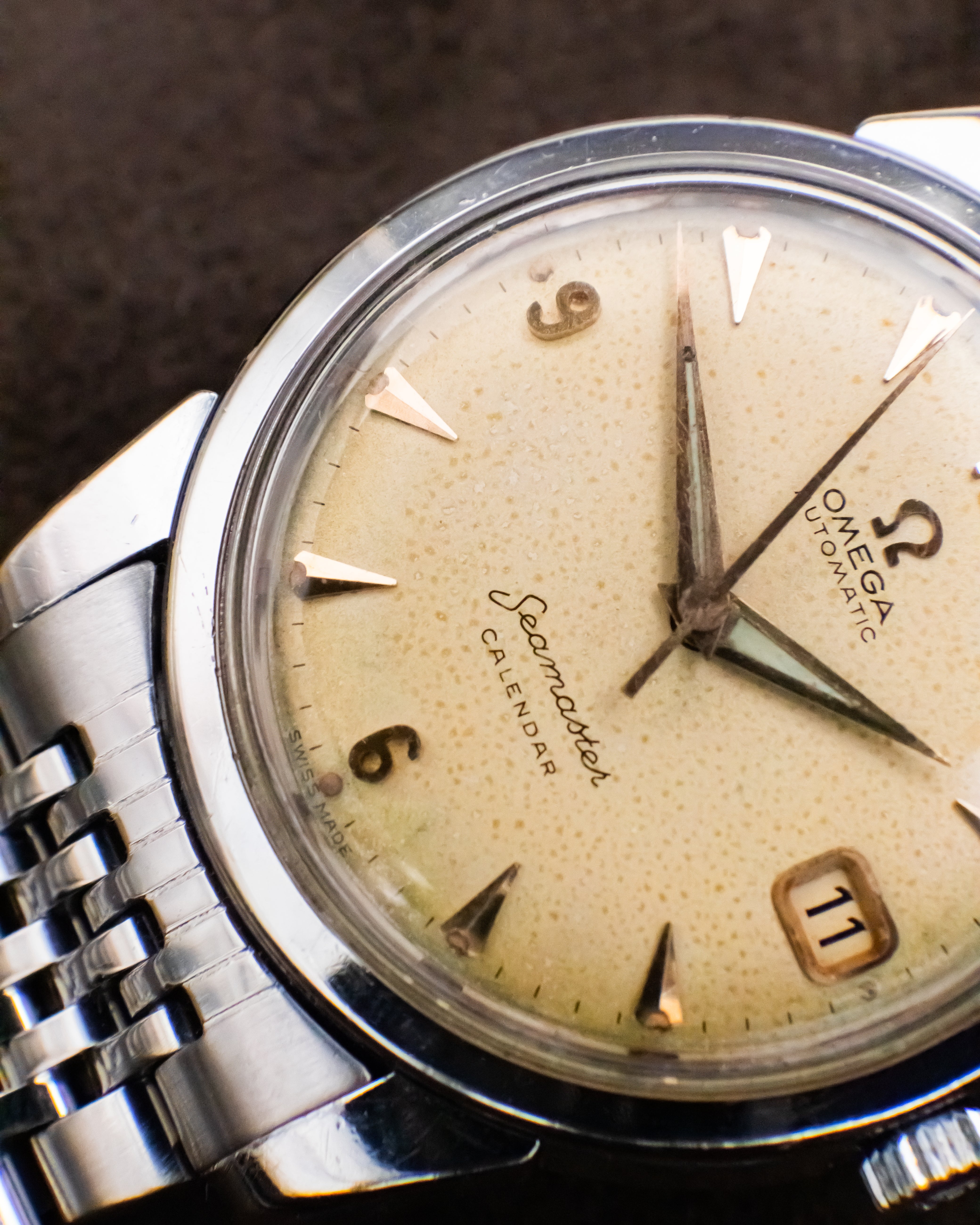 Omega 2849-10SC Seamaster Calendar - Ivory dial