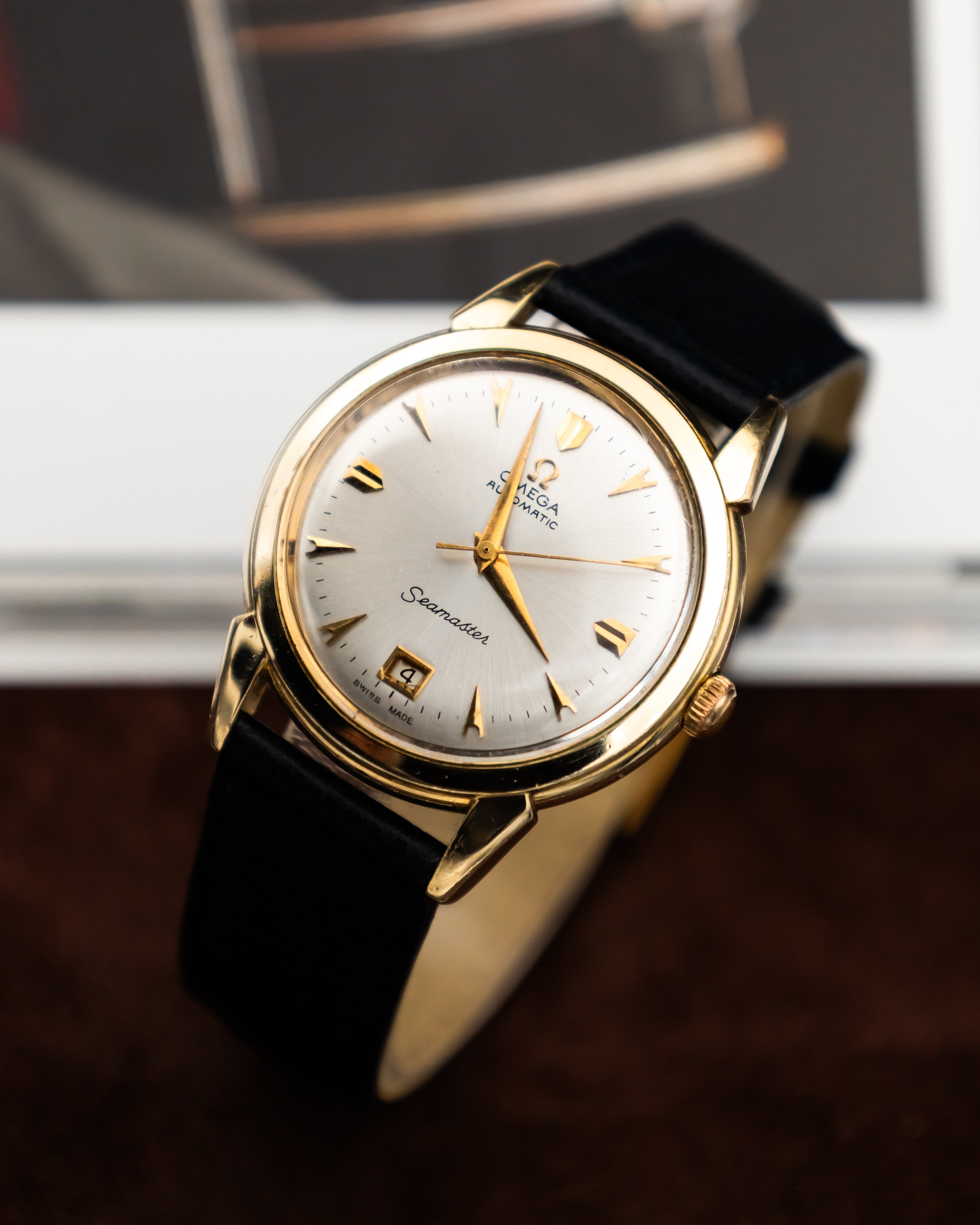 Omega E-14509 Seamaster 14K GF - Champagne Dial