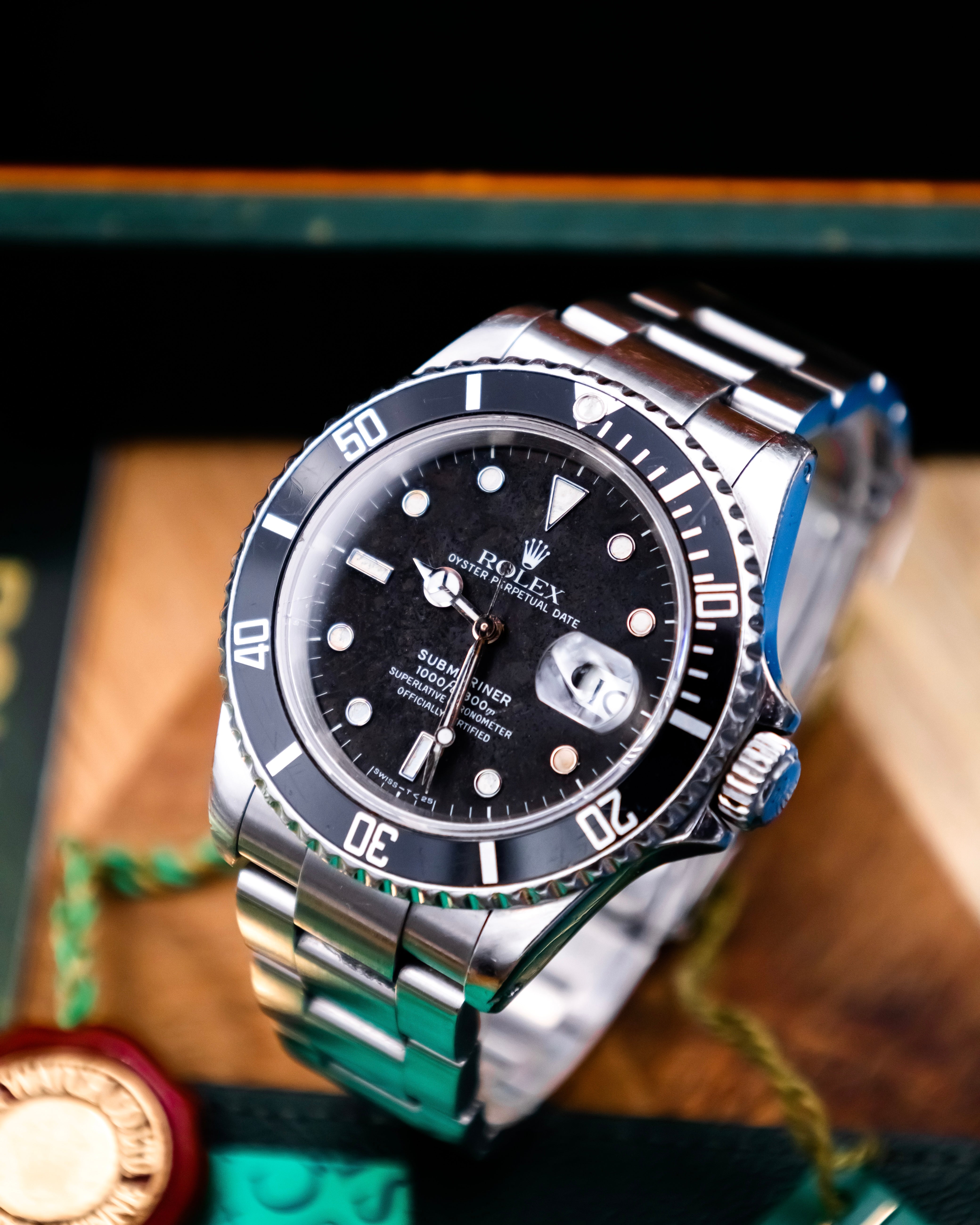 Rolex 16610 Submariner - Black patina dial