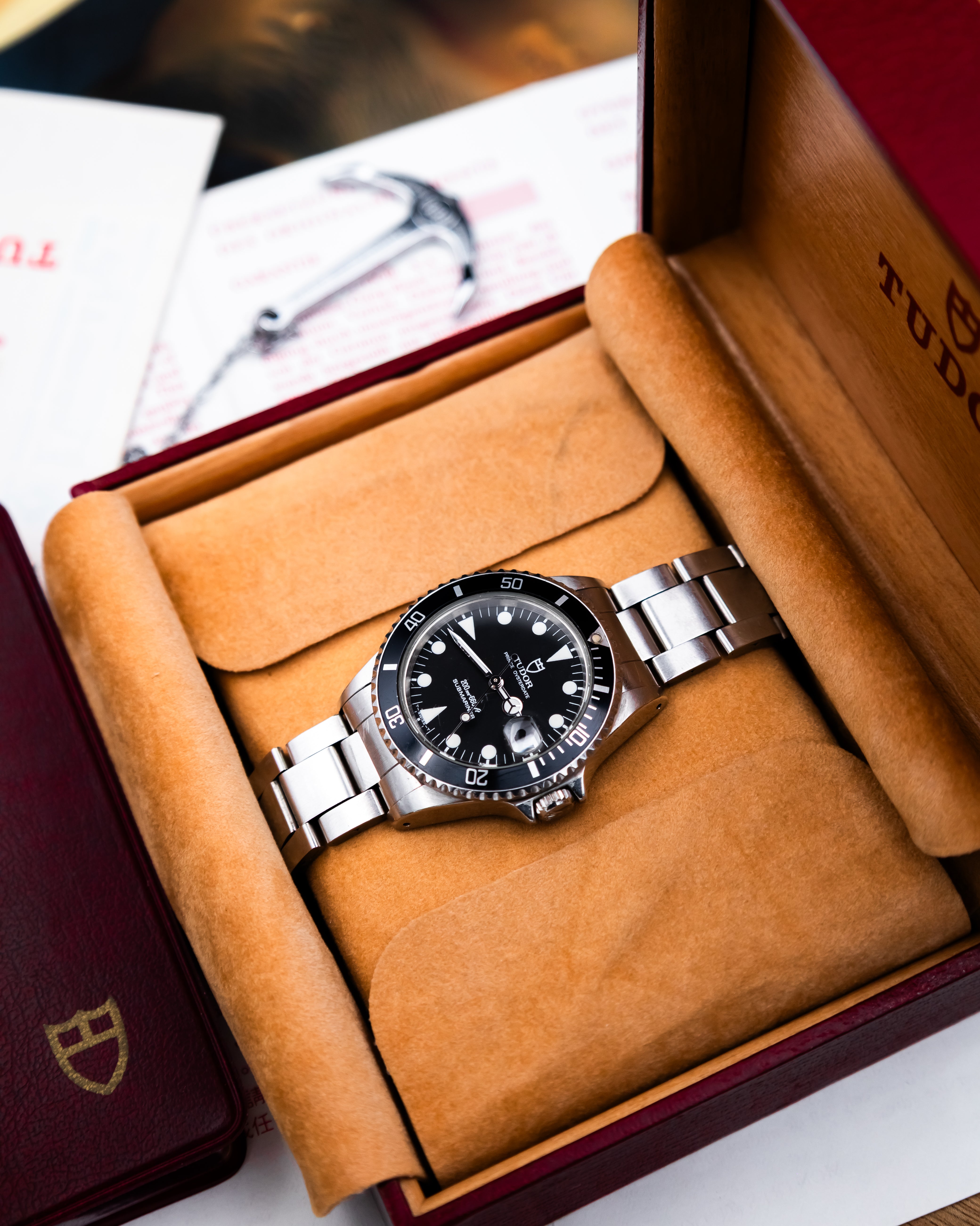 Tudor 75090 Submariner - Black dial