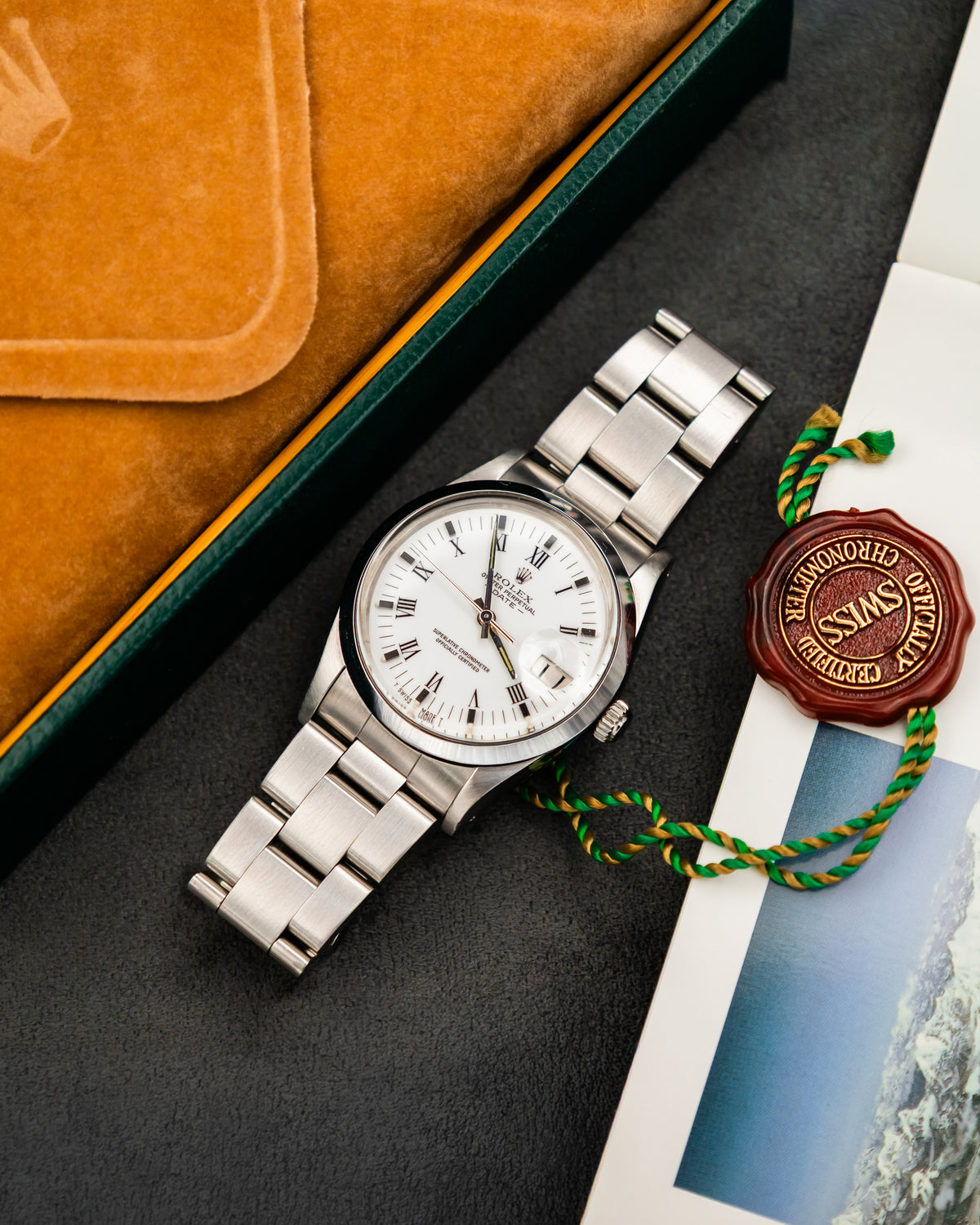 Rolex 15000 Perpetual Date - Roman Dial