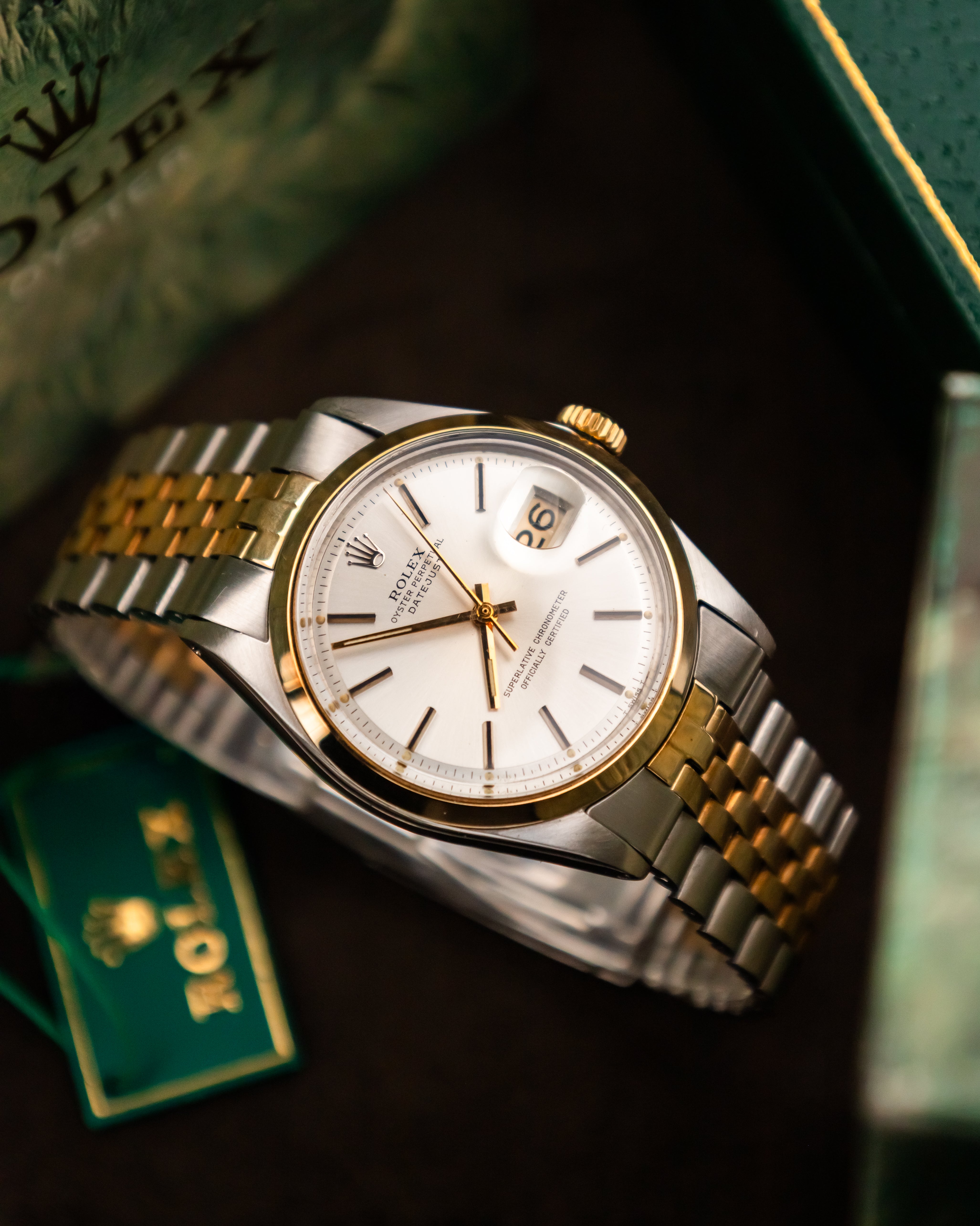 Rolex 1600 Datejust Two-Tone - White Dial