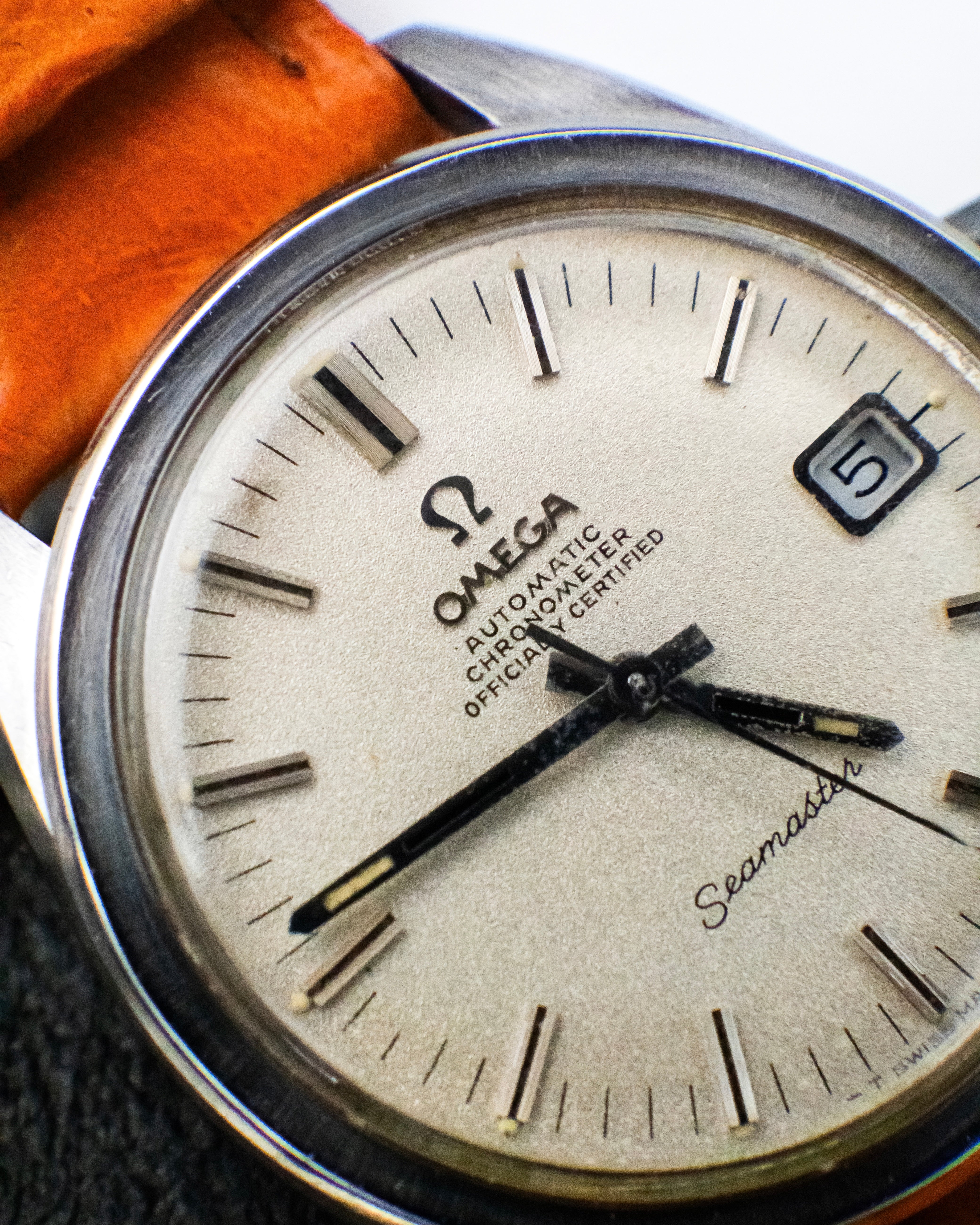 Omega 166.028 Seamaster Chronometer - Silver Dial