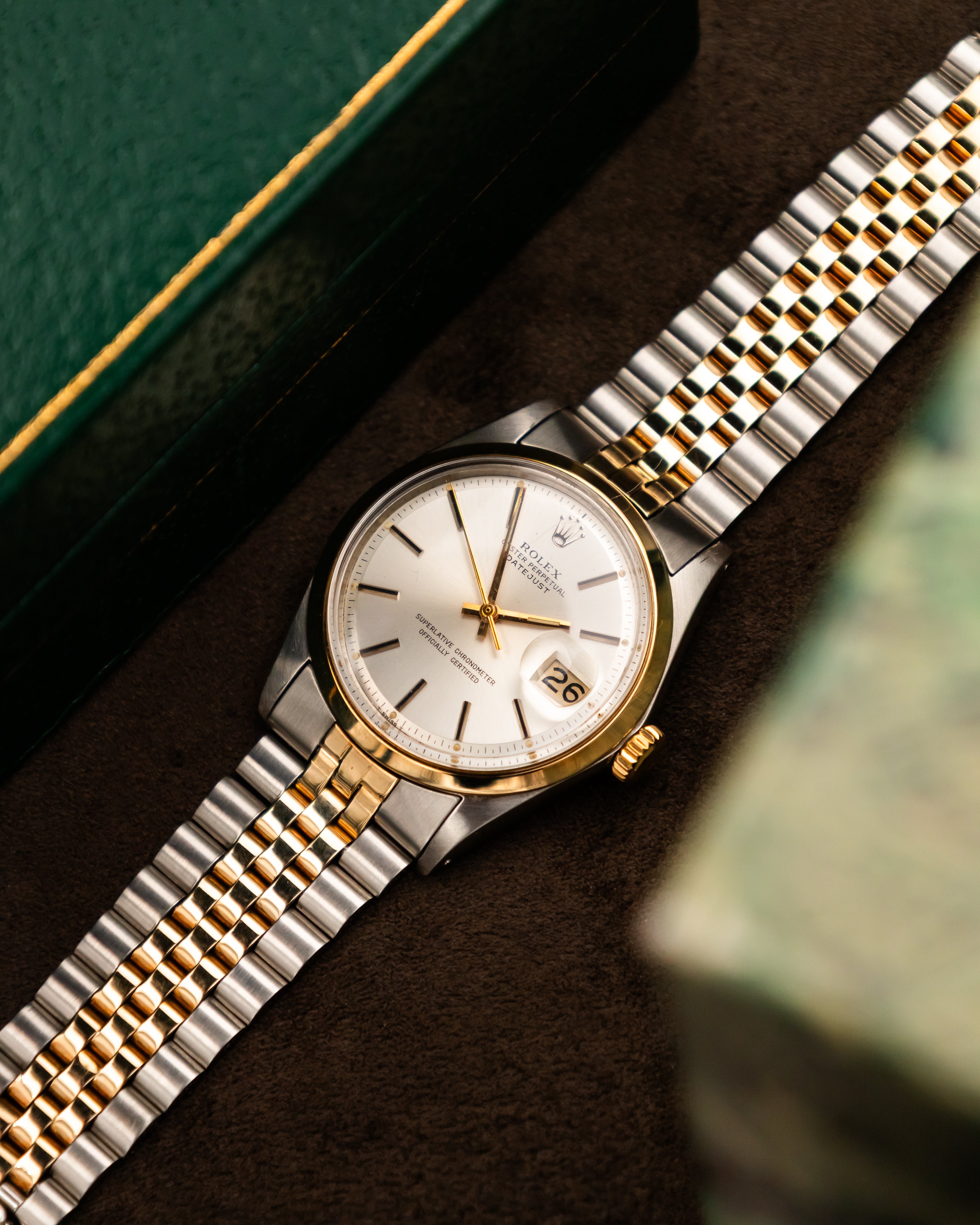 Rolex 1600 Datejust Two-Tone - White Dial