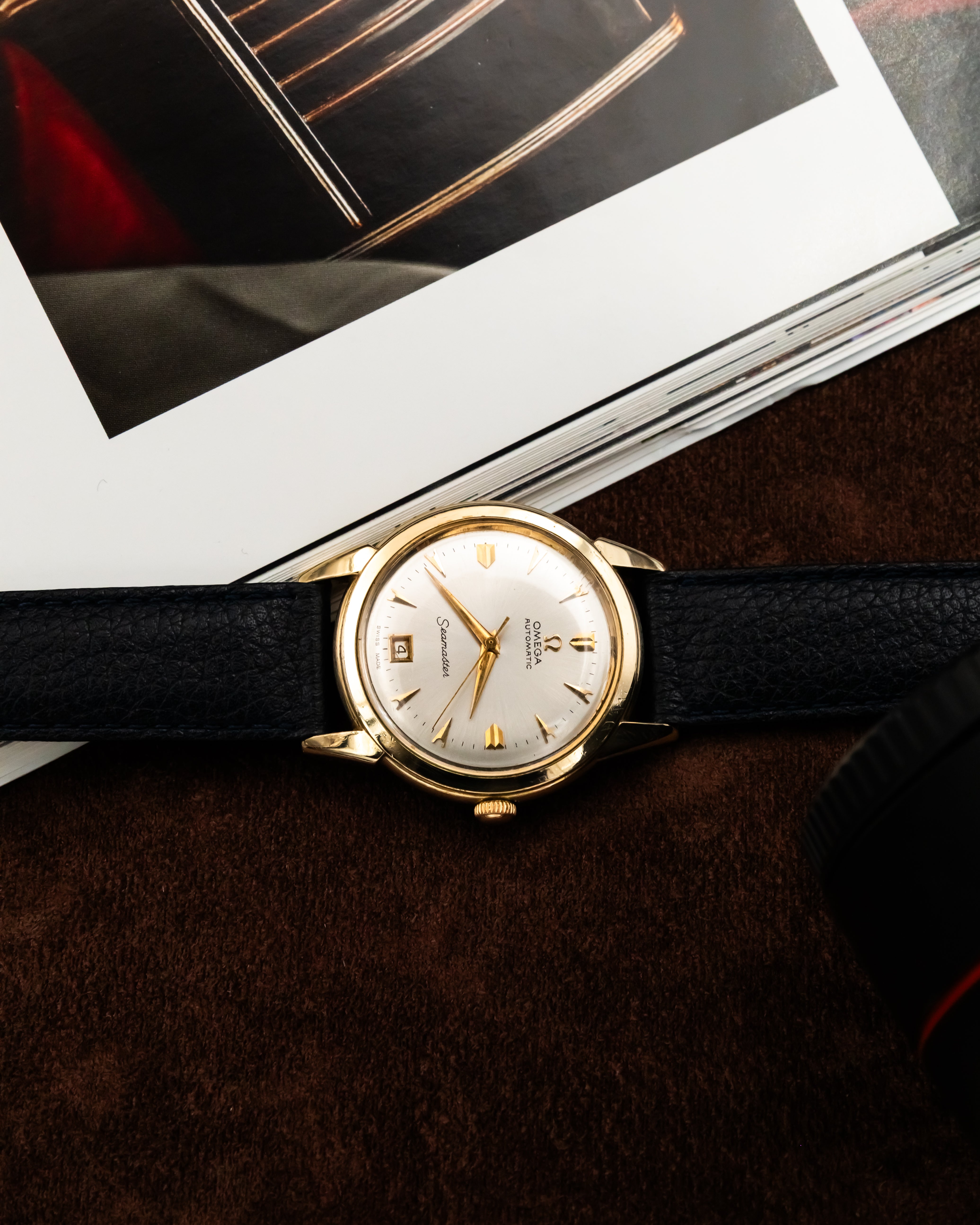 Omega E-14509 Seamaster 14K GF - Champagne Dial