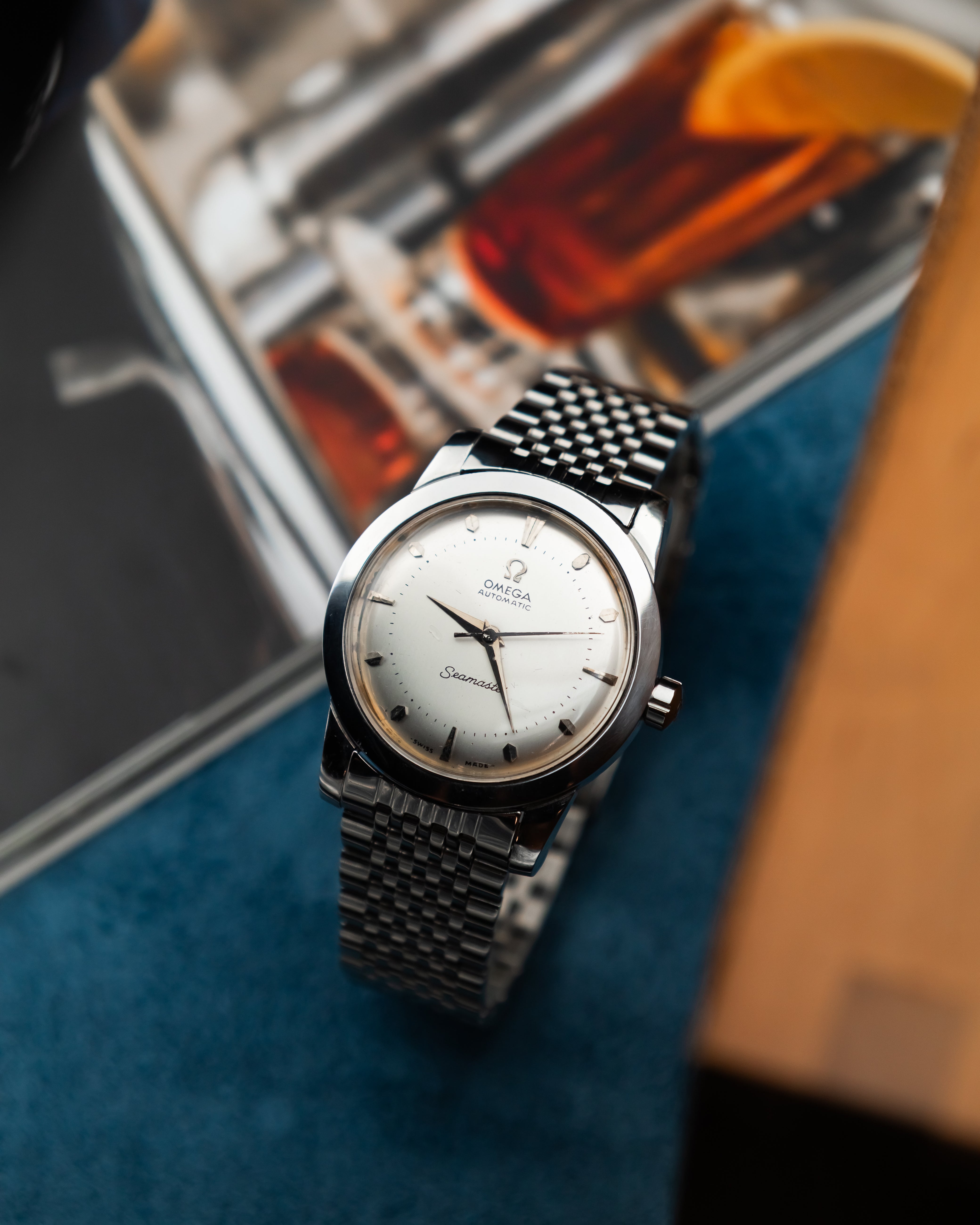 Omega C 2577-1 Seamaster Bumper - Silver Dial