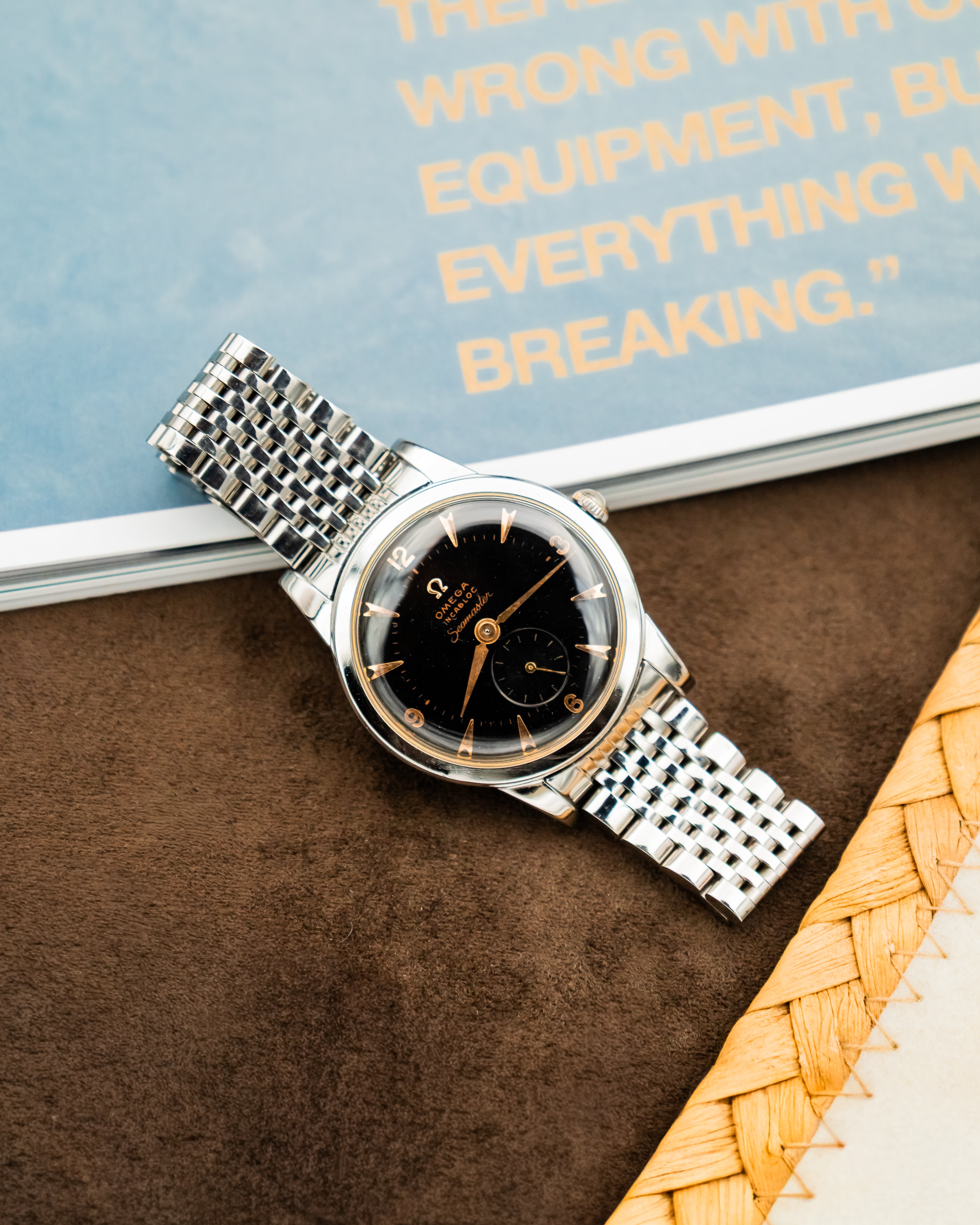 Omega 2657-1 Seamaster Bumper - Black Dial