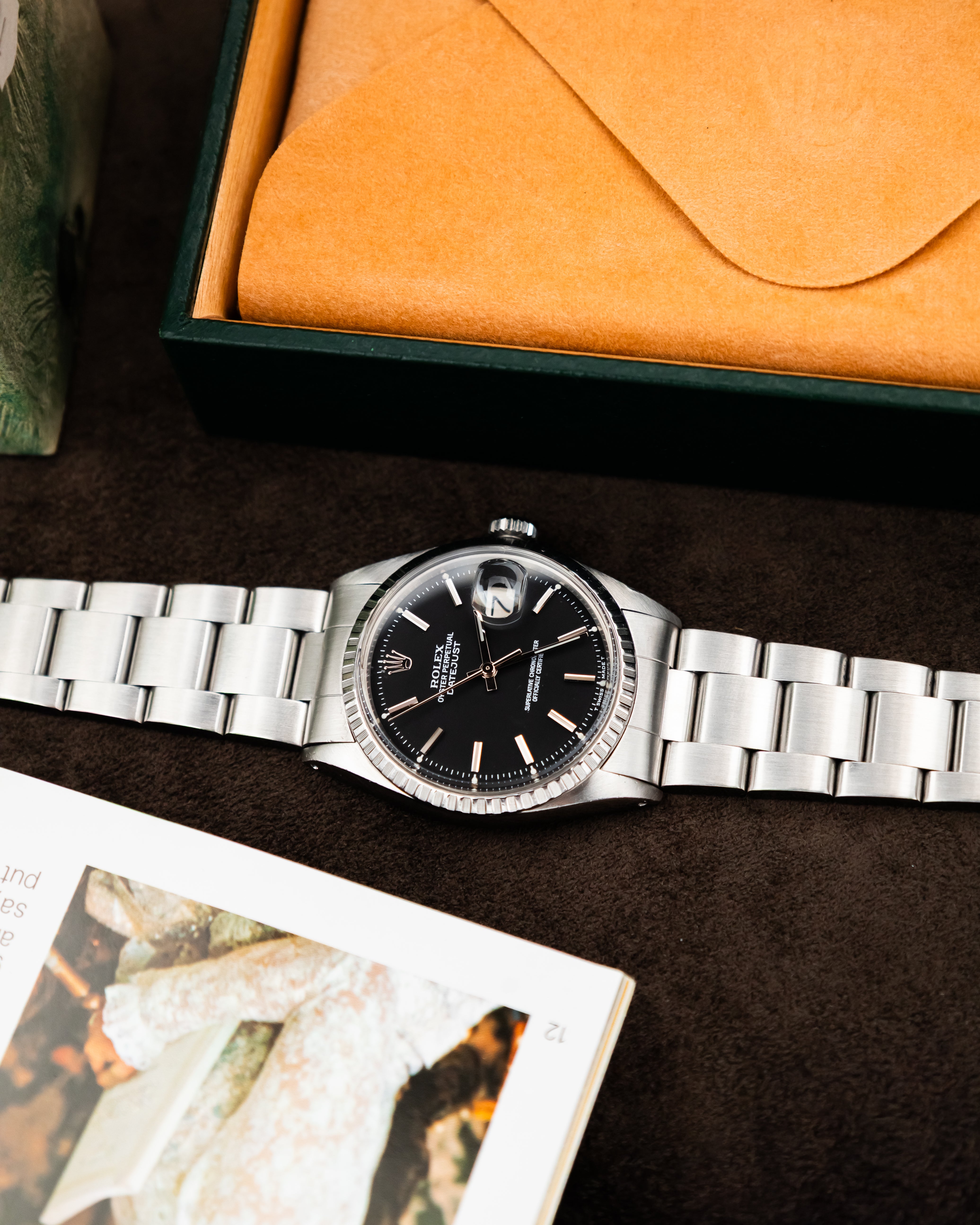 Rolex 1603 Perpetual Datejust - Black Dial