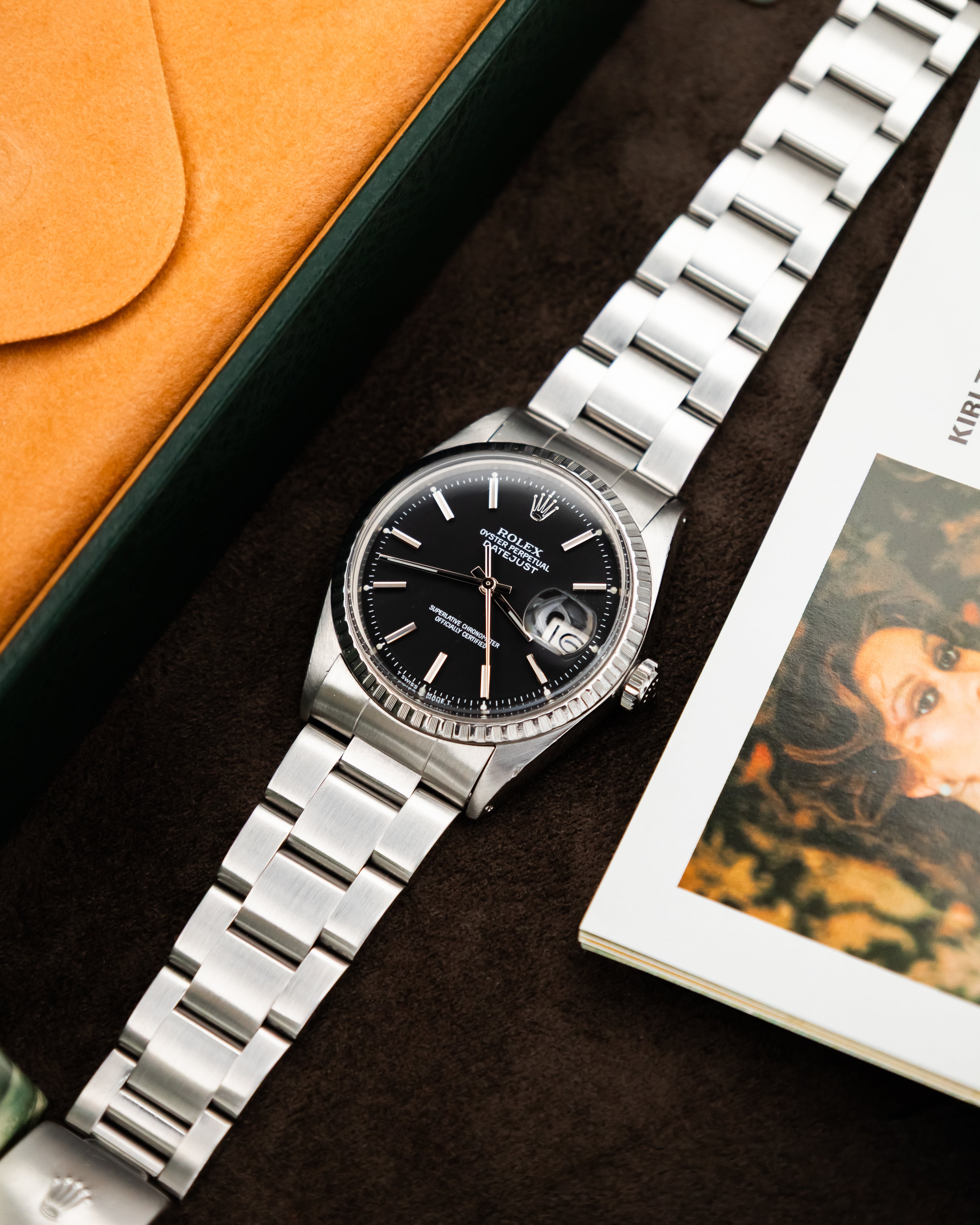 Rolex 1603 Perpetual Datejust - Black Dial