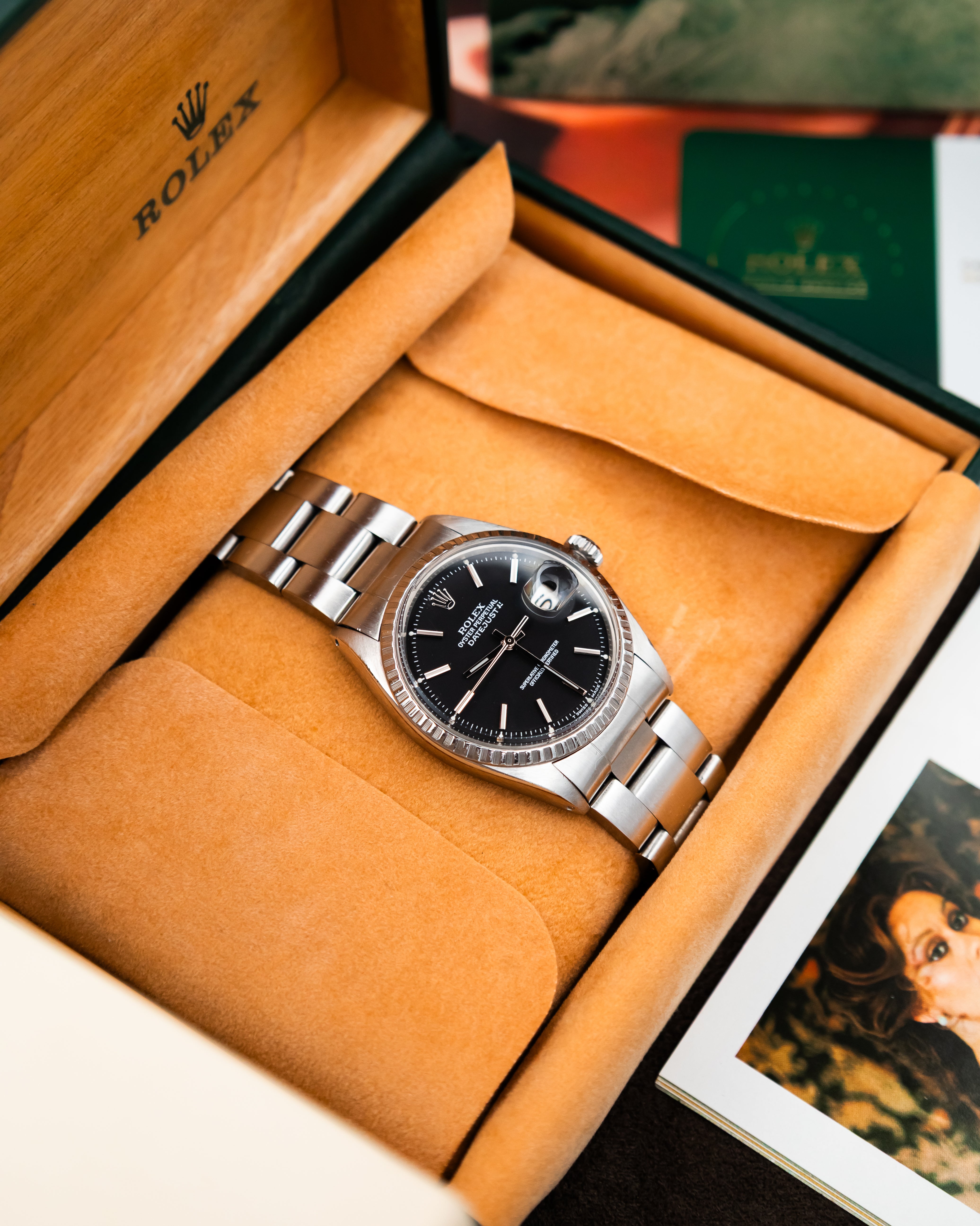 Rolex 1603 Perpetual Datejust - Black Dial