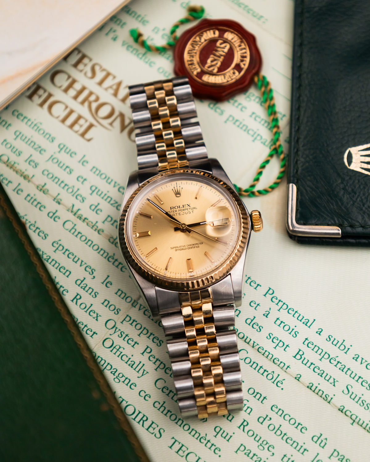 Rolex 16013 Perpetual Datejust - Champagne dial