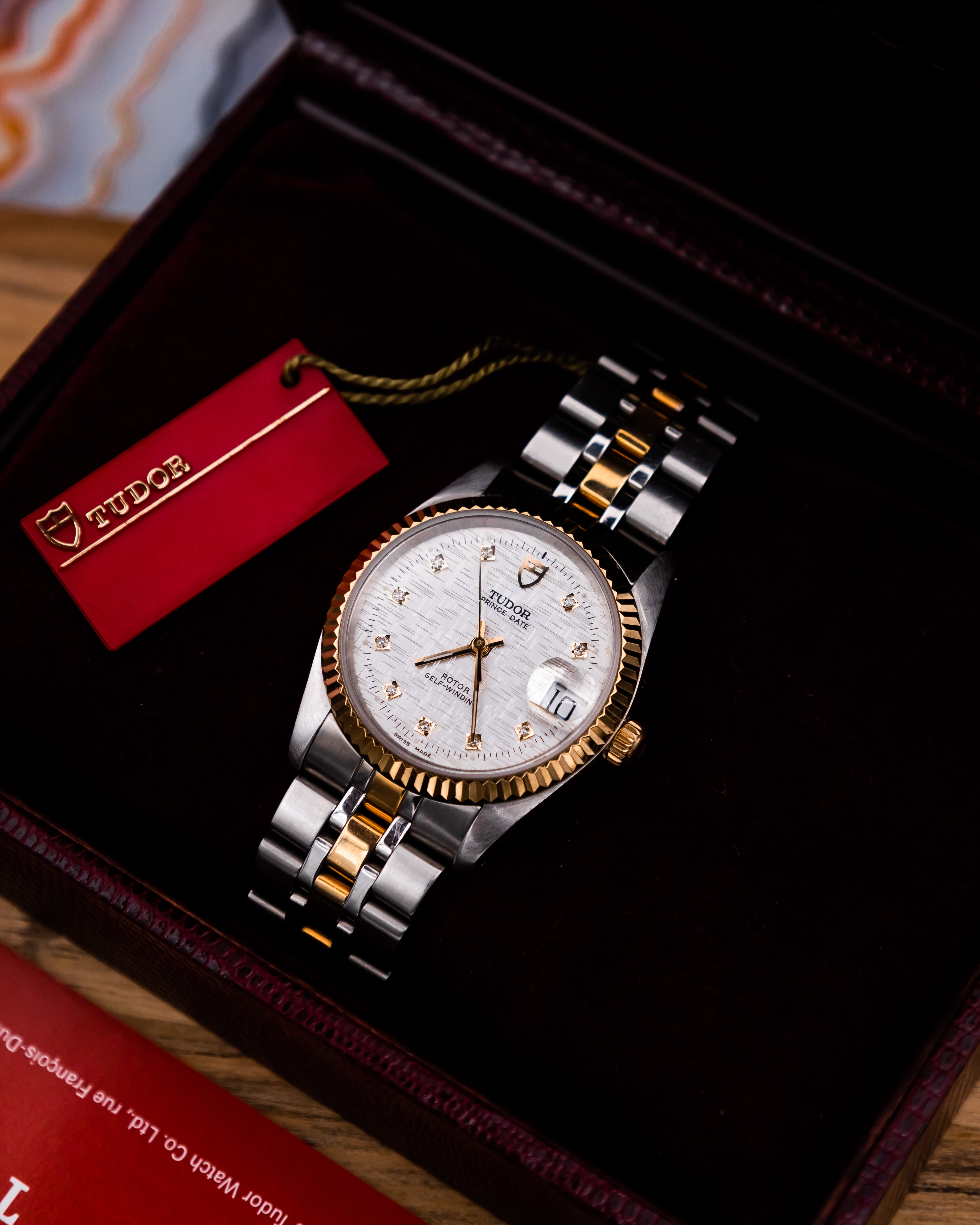 Tudor 74033 Prince Date - Daimond dial