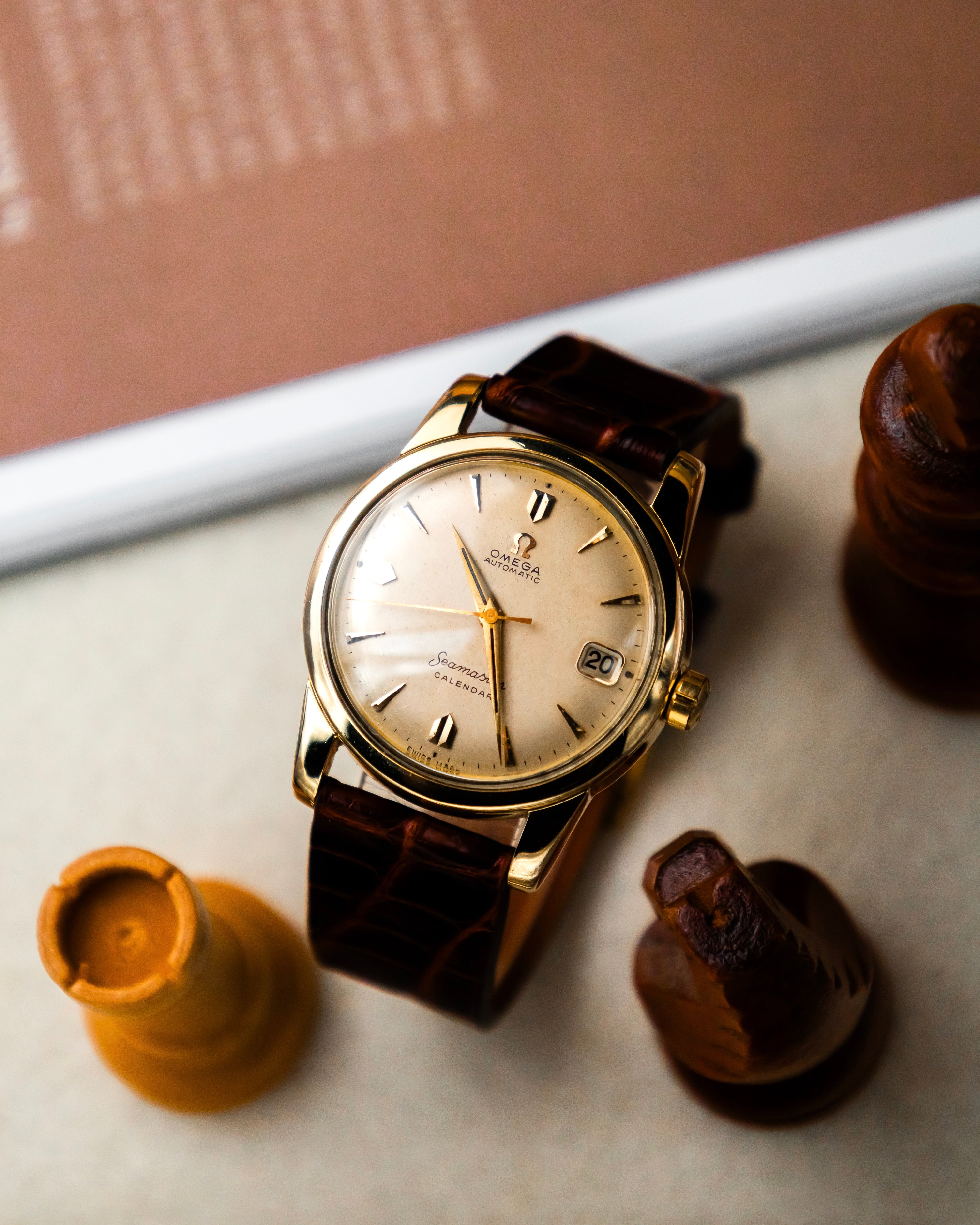 Omega Seamaster Calendar 2849-2 SC - Beige Dial