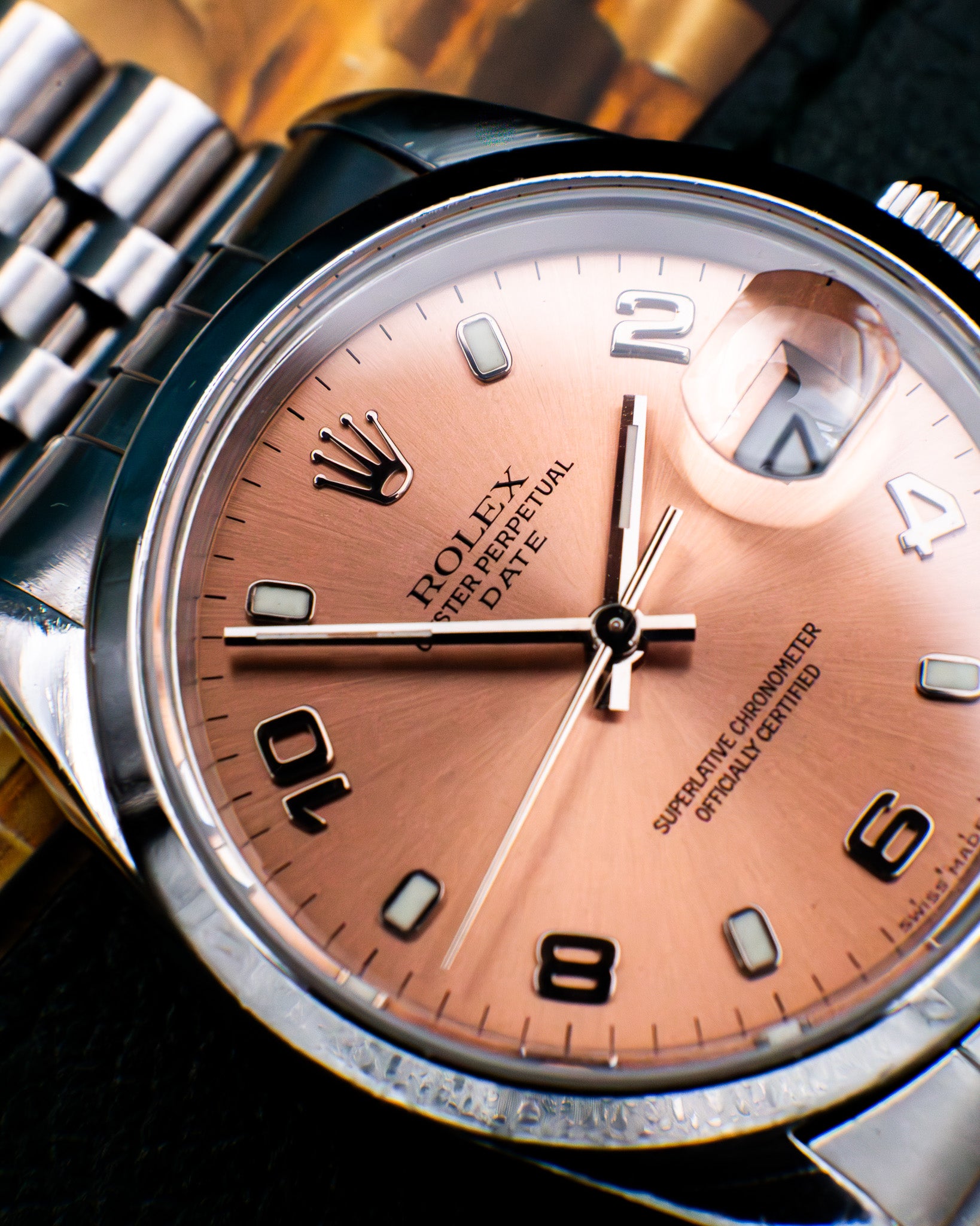 Rolex 15200 Oyster Perpetual- Salmon dial
