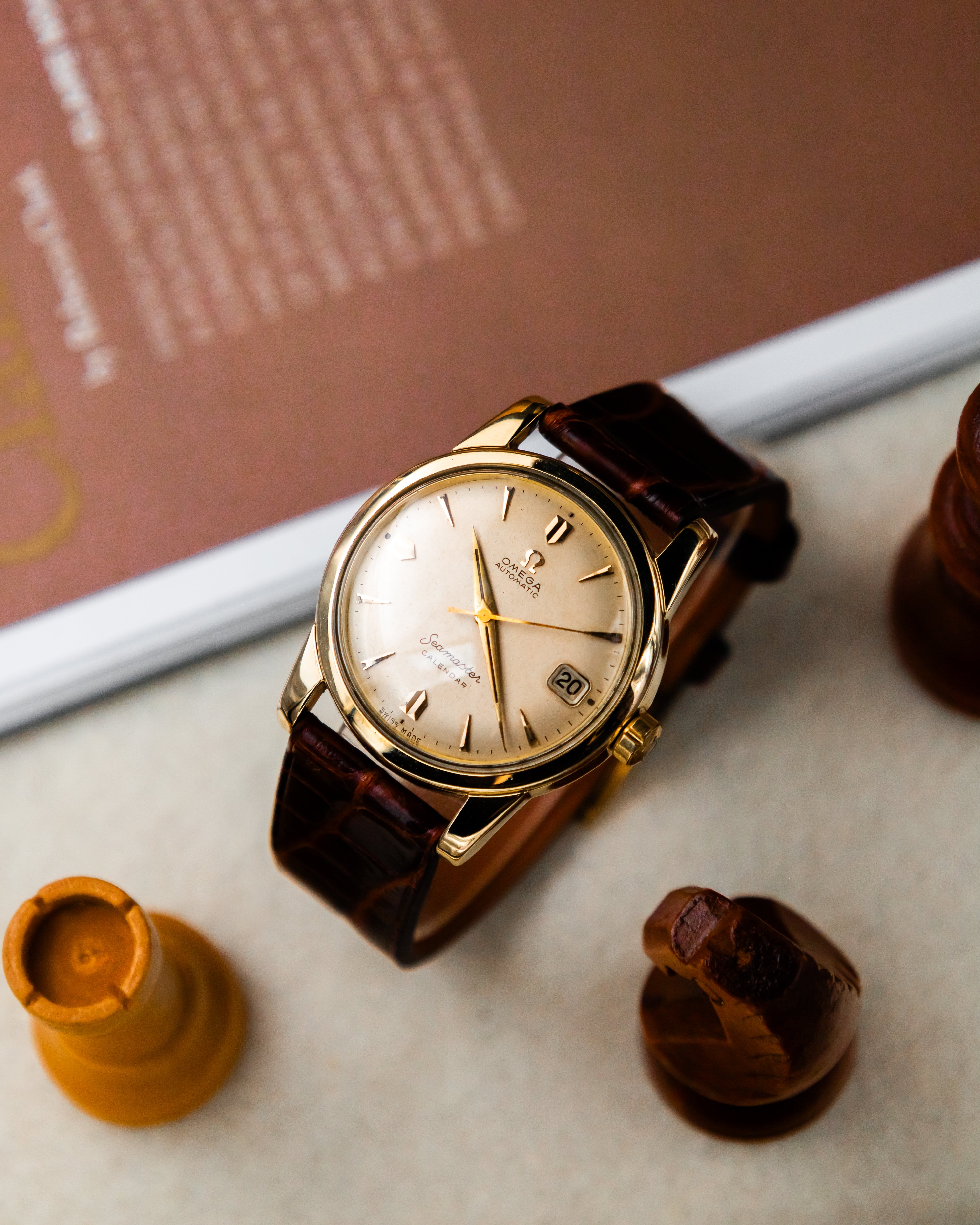 Omega Seamaster Calendar 2849-2 SC - Beige Dial