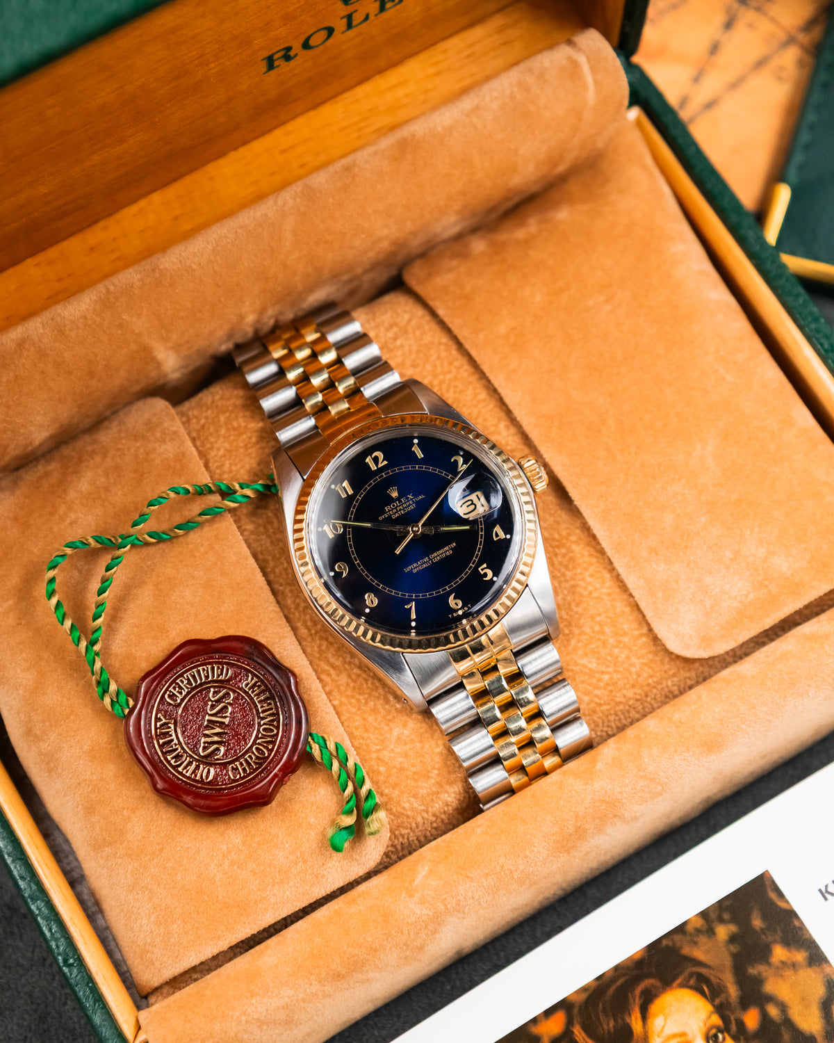 Rolex 16013 Perpetual Datejust - Boiler Gauge Dial