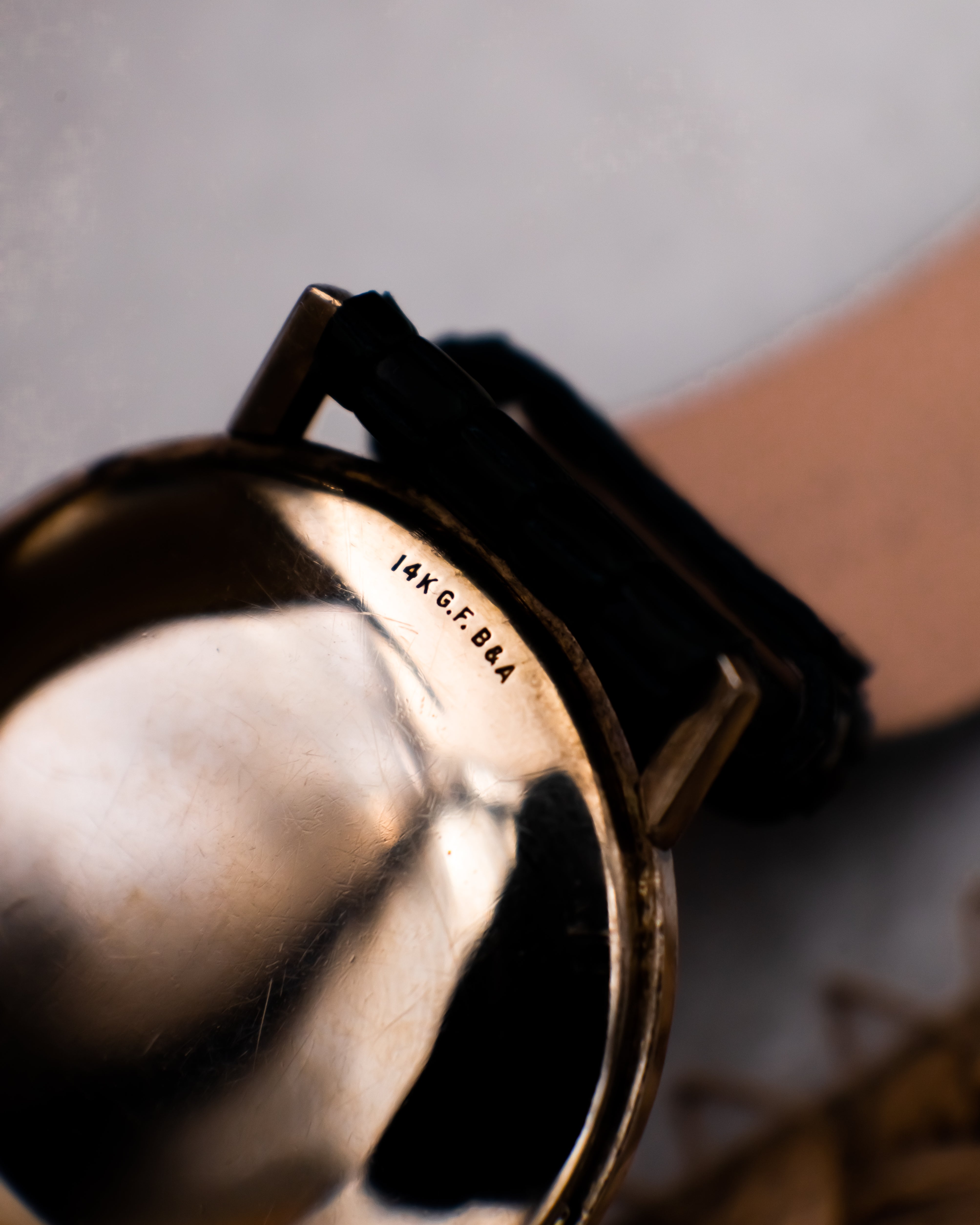 Omega 0016029 14k GF - champagne dial