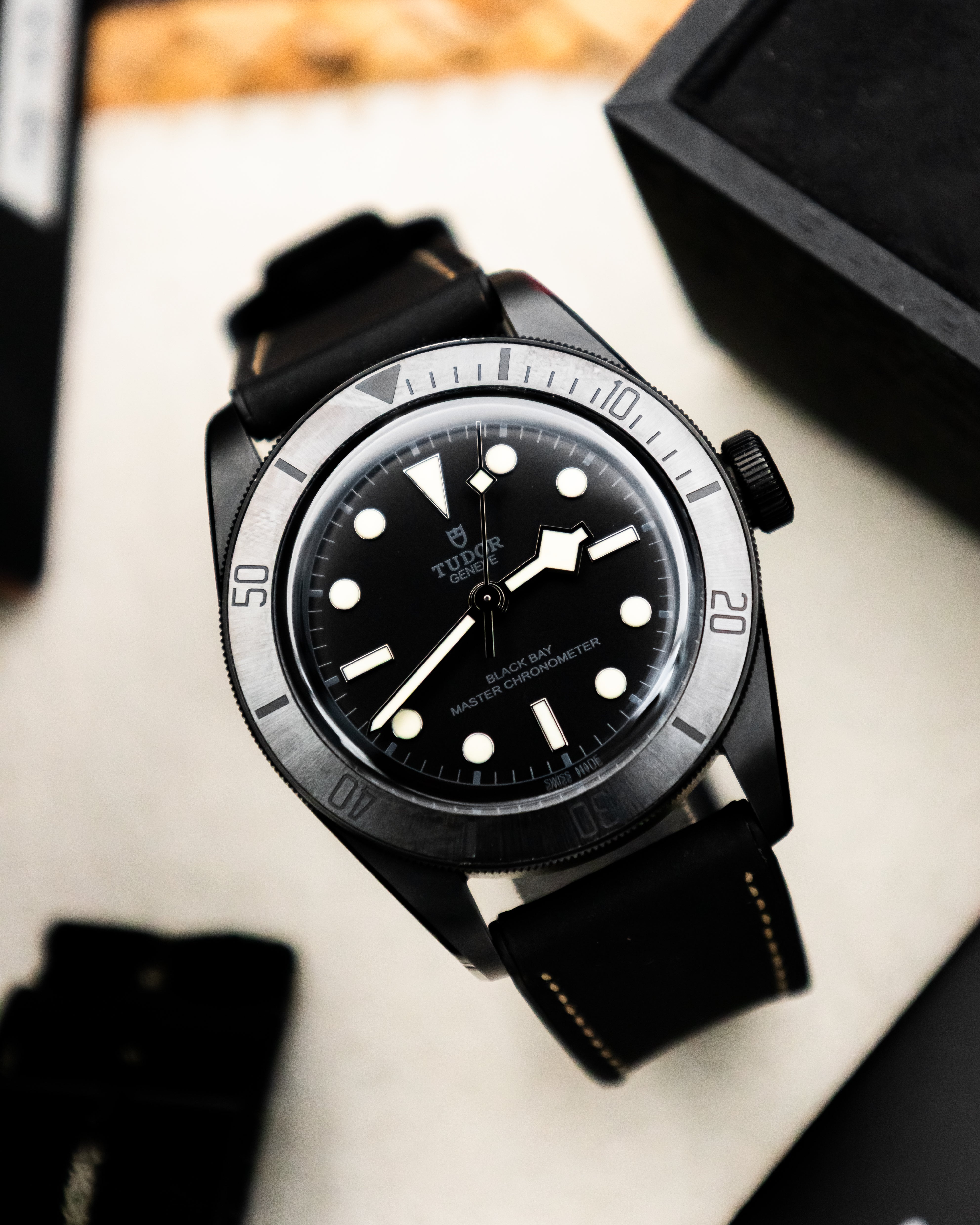 Tudor 79210CNU Black Bay Ceramic - Black Dial