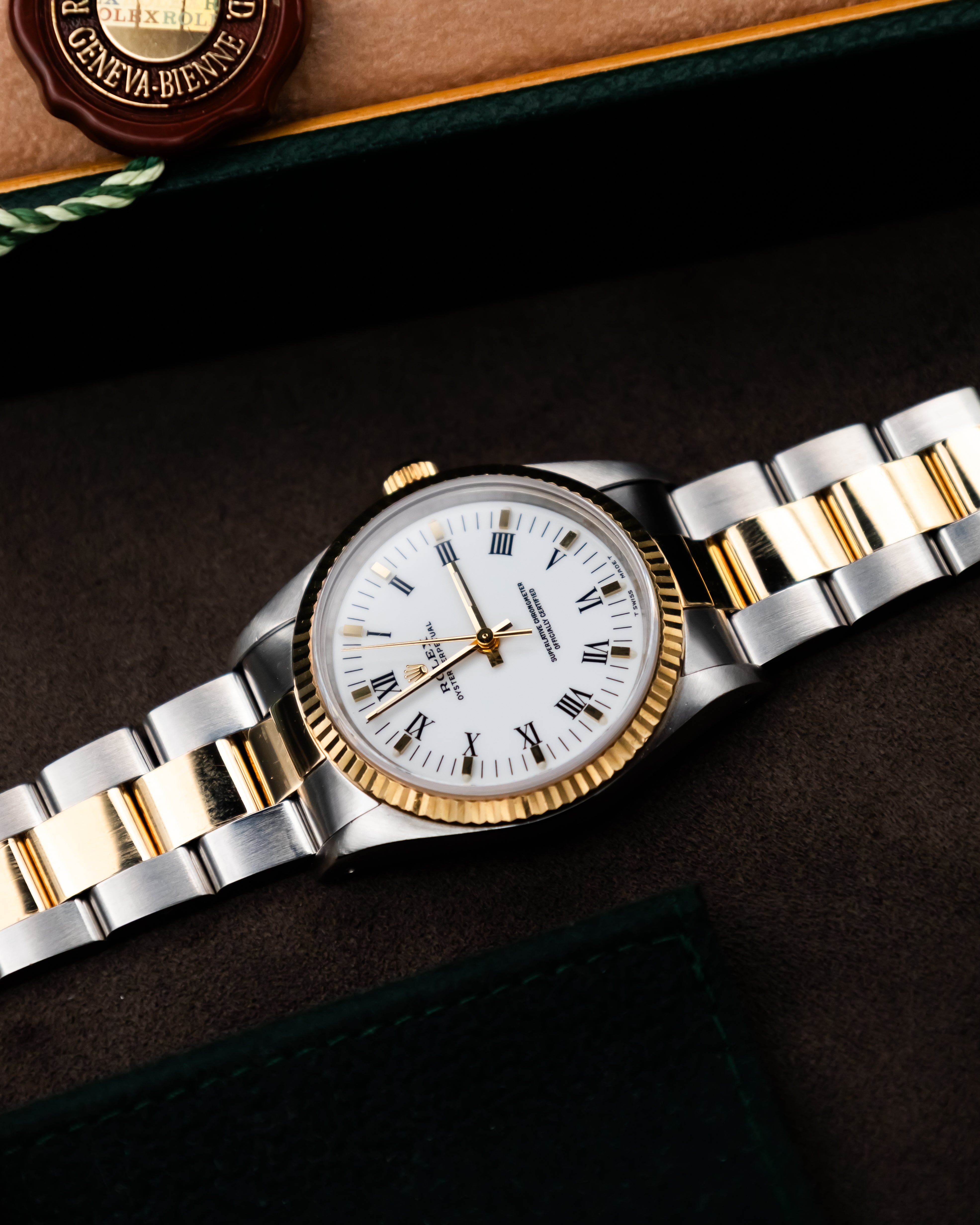 Rolex 14233 Oyster Perpetual - Roman Dial