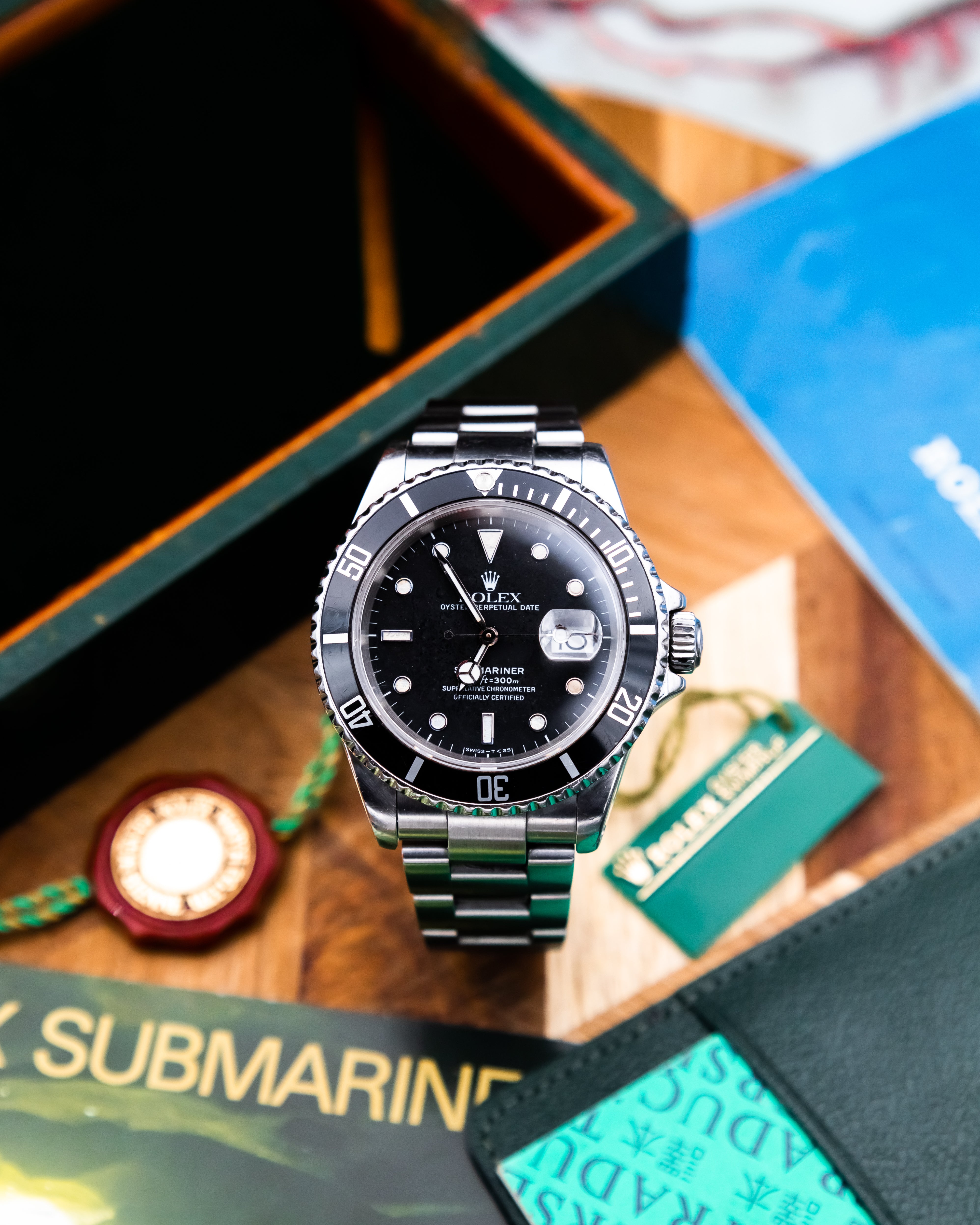 Rolex 16610 Submariner - Black patina dial