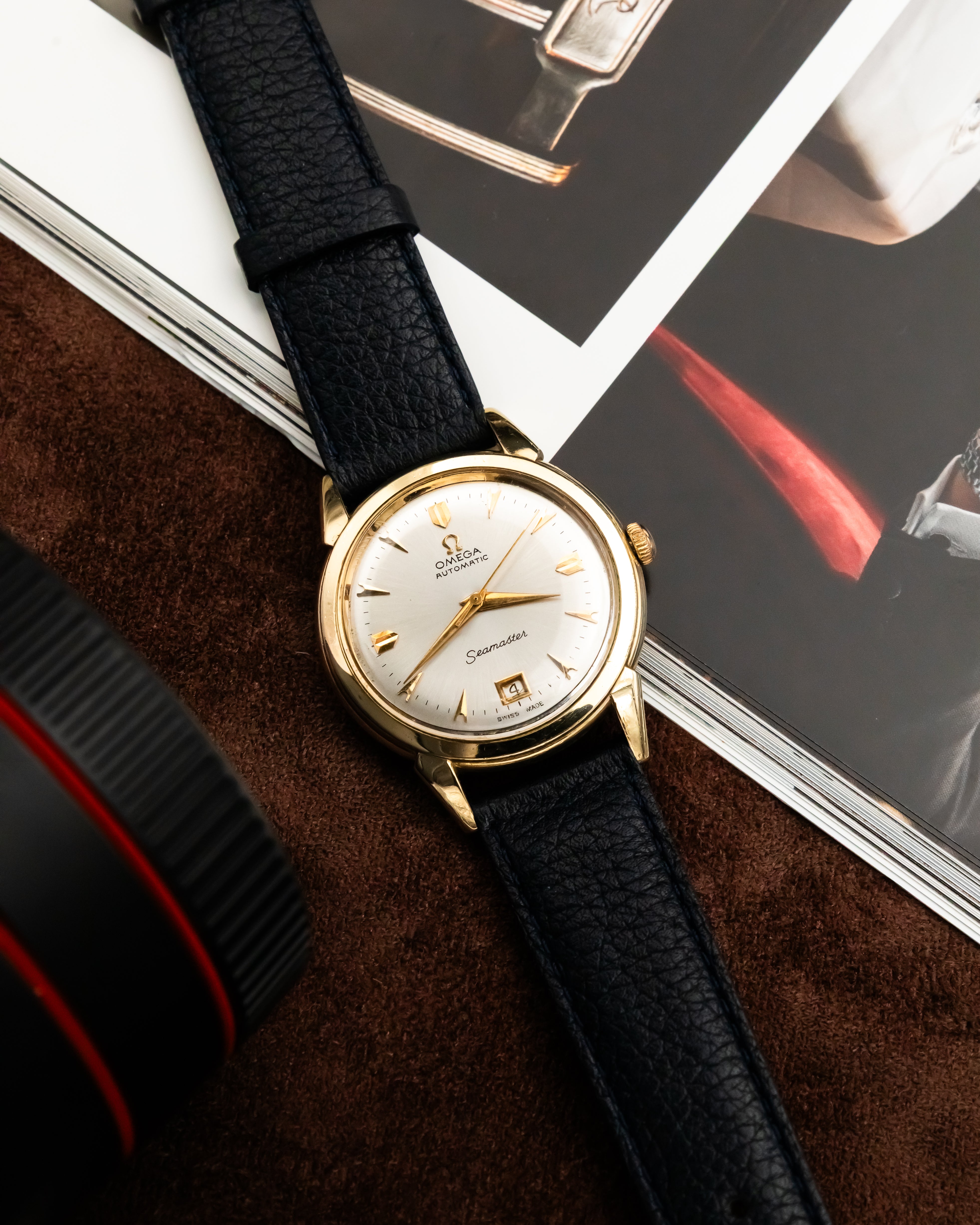Omega E-14509 Seamaster 14K GF - Champagne Dial