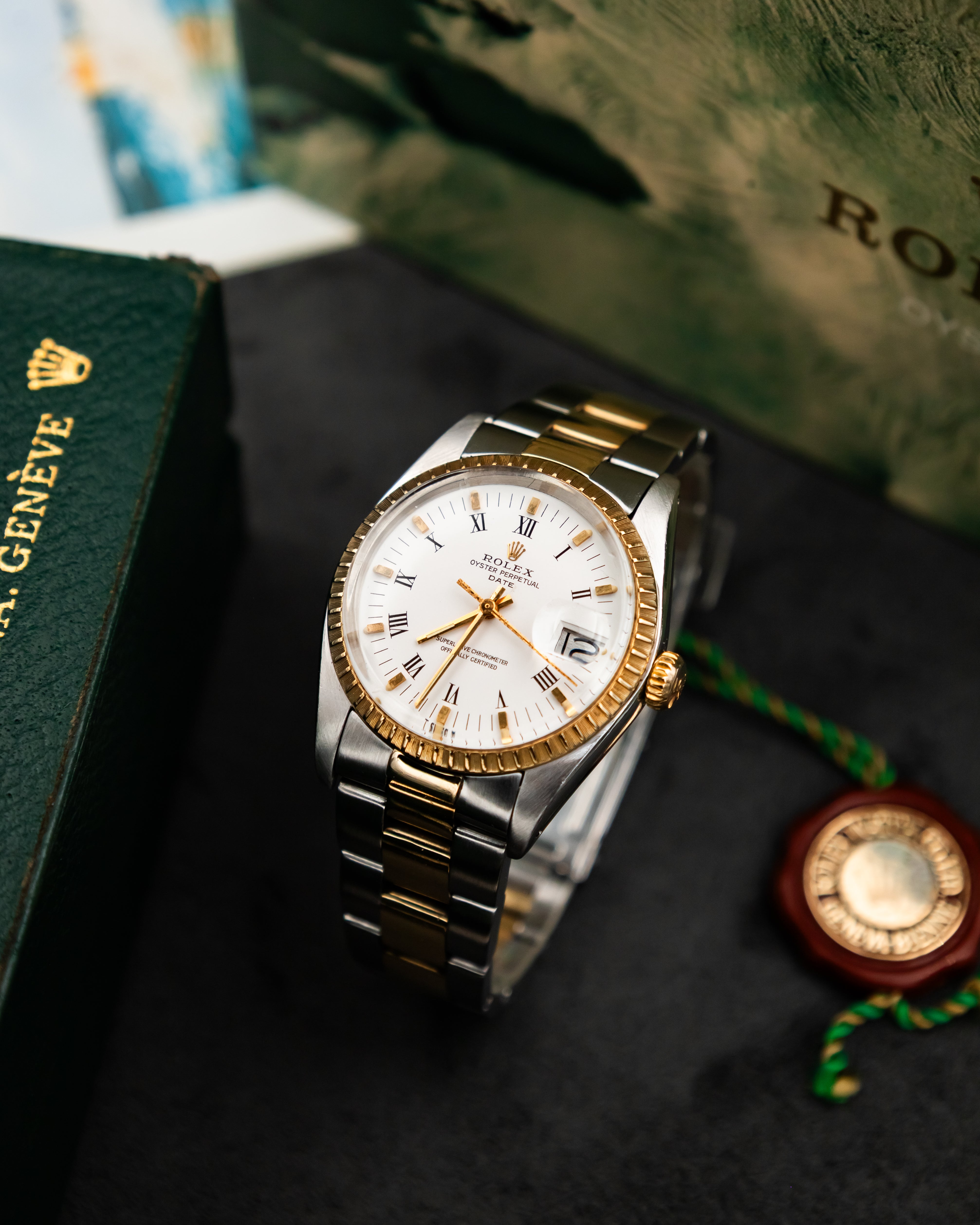 Rolex 1505 Perpetual Date - Roman Dial