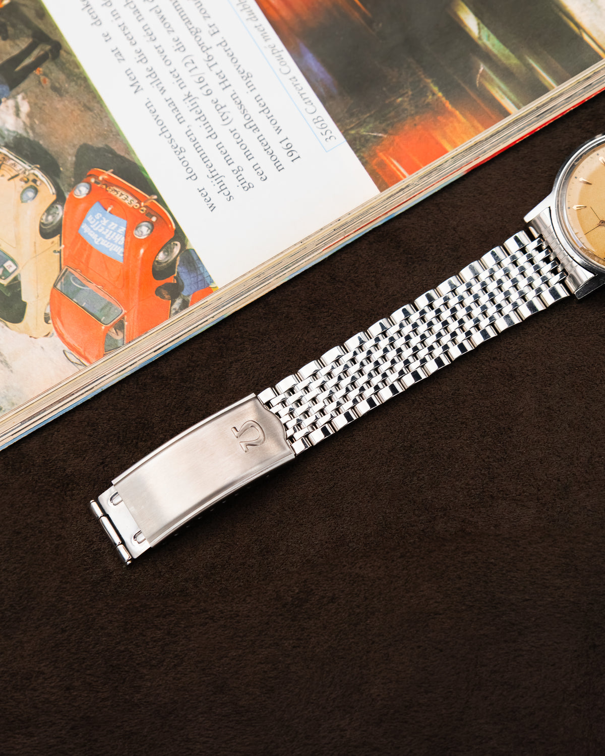 Omega 125.003-62 Seamaster Sub-Second - Waffle Dial