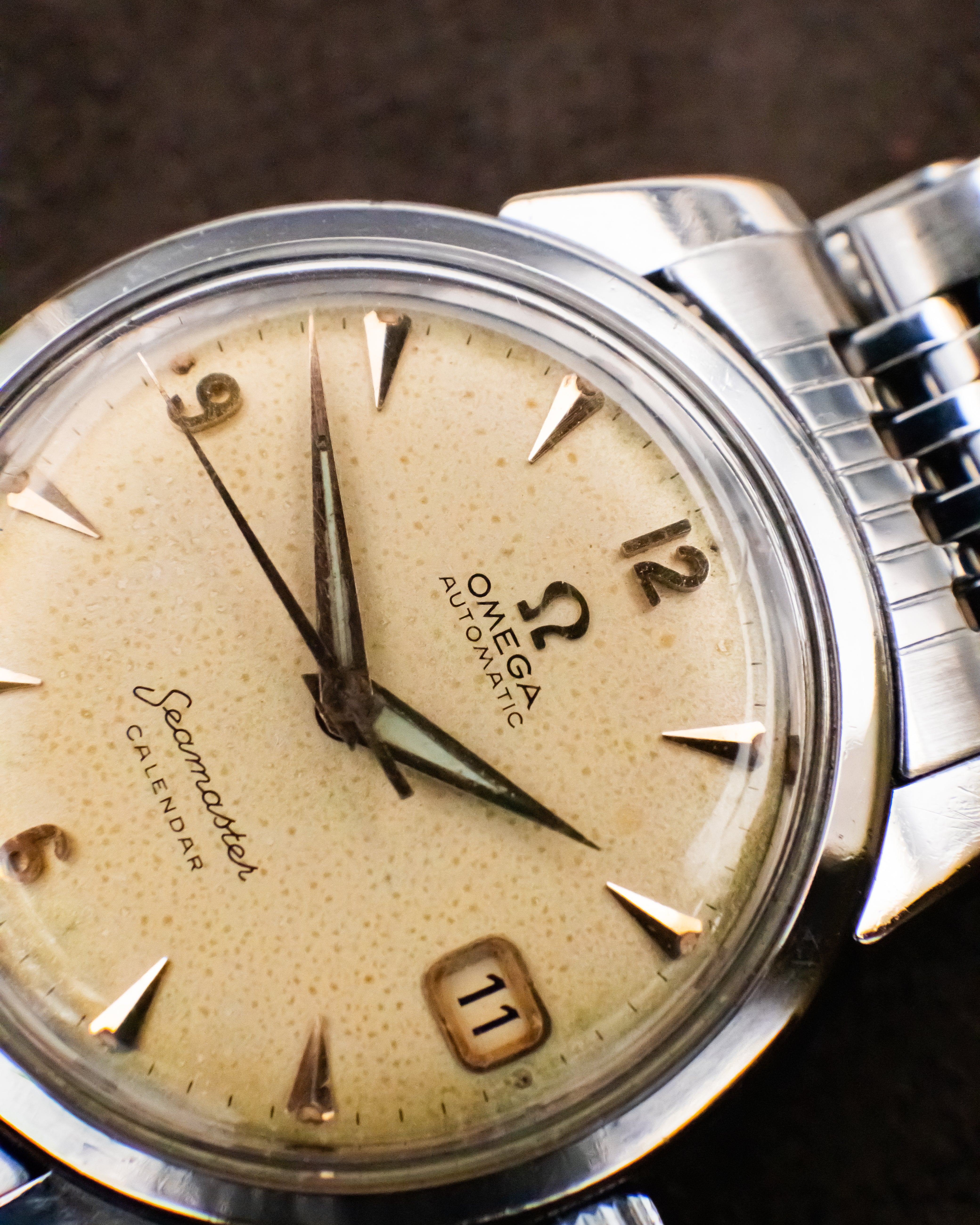 Omega 2849-10SC Seamaster Calendar - Ivory dial