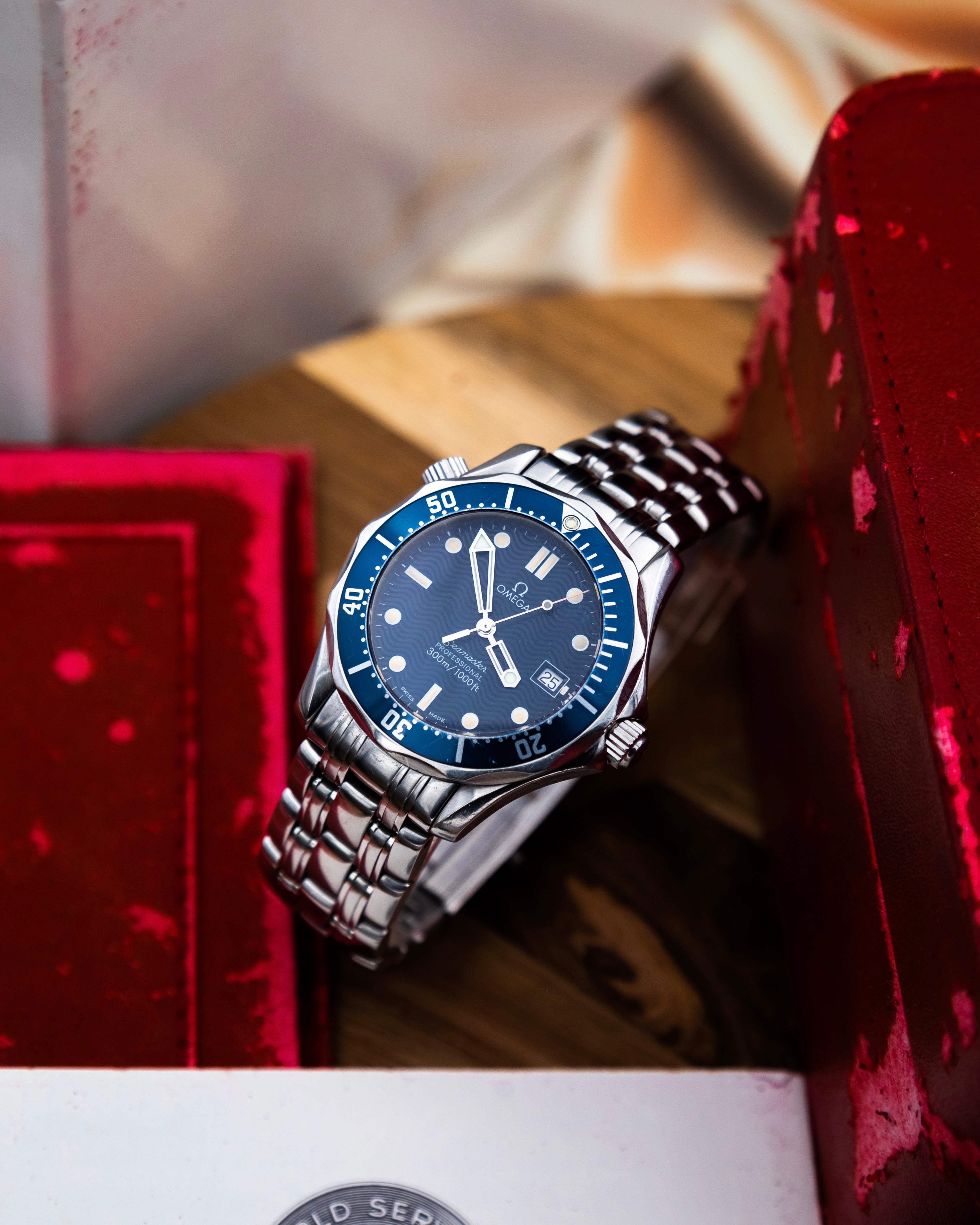 Omega 2561.80 Seamaster 300M - blue dial